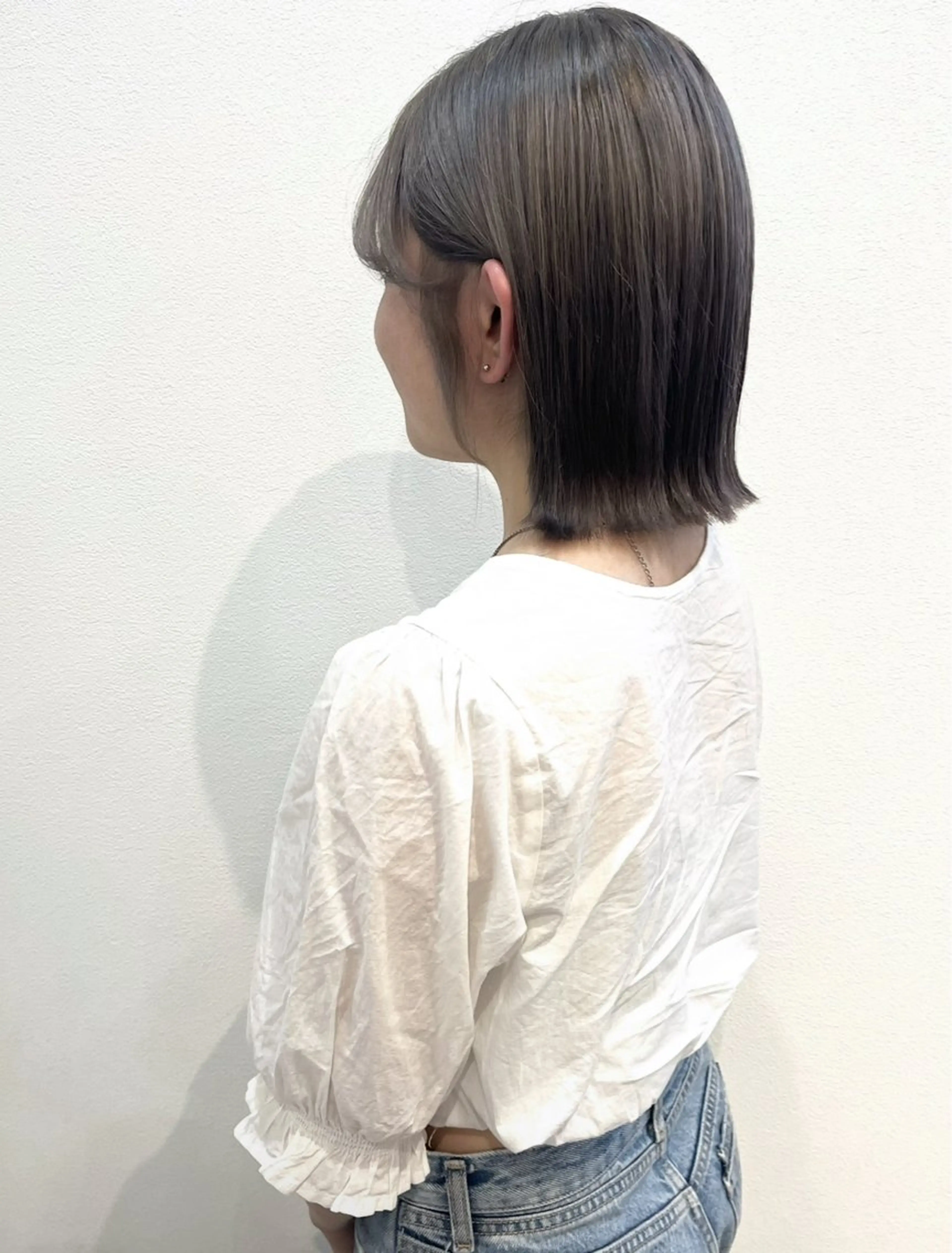 ミディアム ヘアカラー トリートメント MYRTLE TSUNODAのヘアスタイル