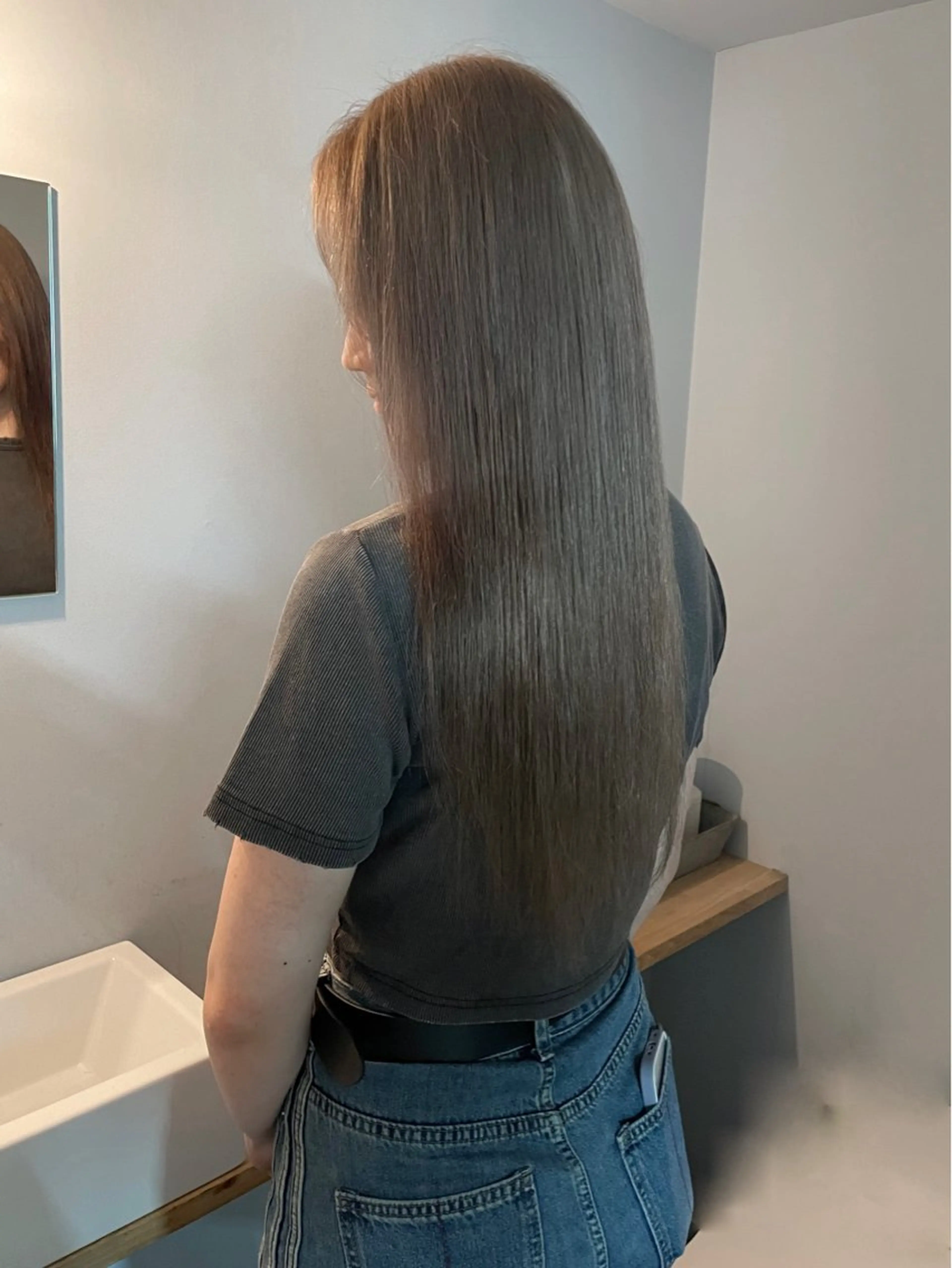 ロング ボブカットモデル/パ ーマ/harunaのヘアスタイル