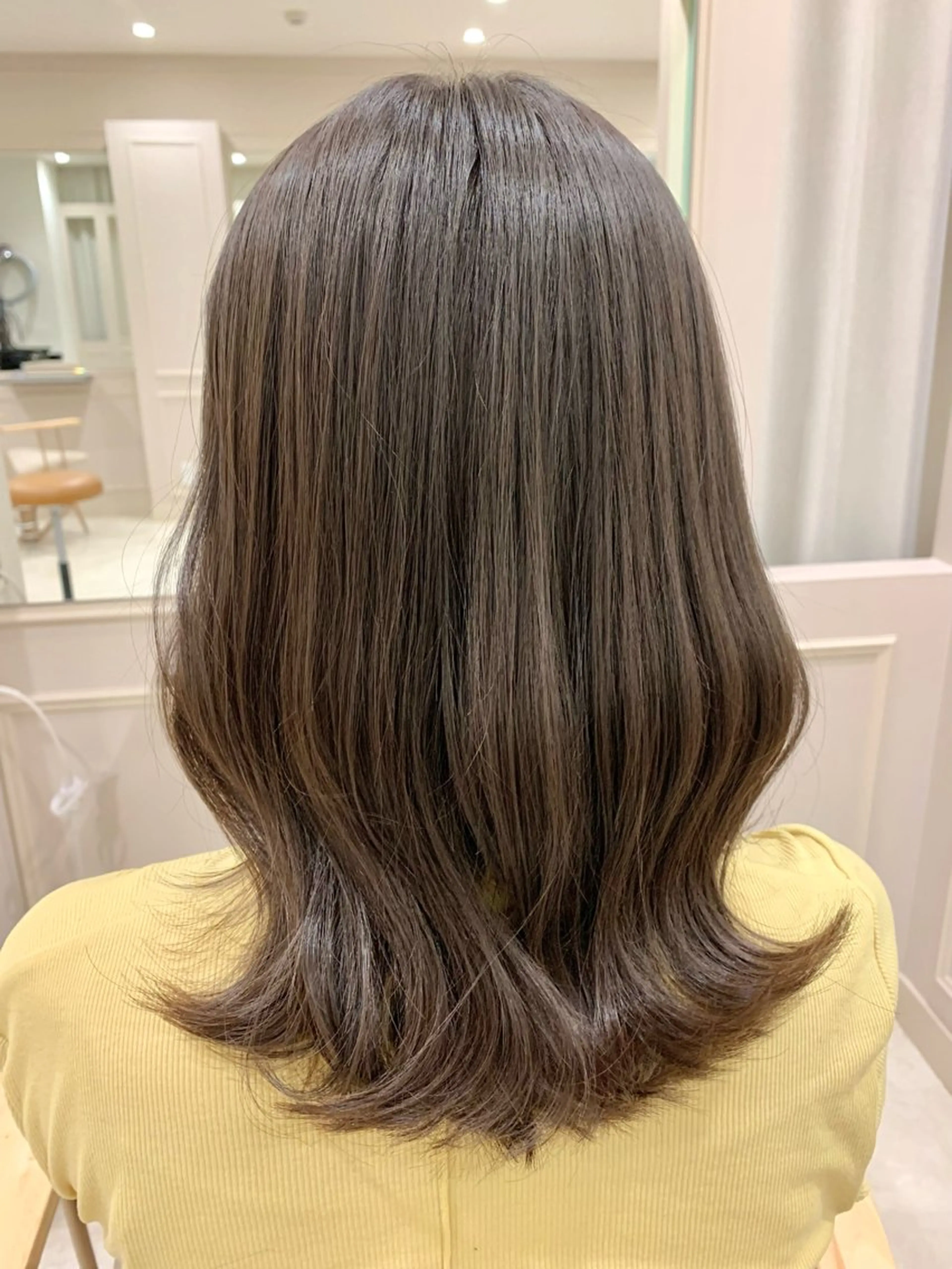 セミロング カラー ヘッドスパ/栄 /久屋大通/岡戸のヘアスタイル