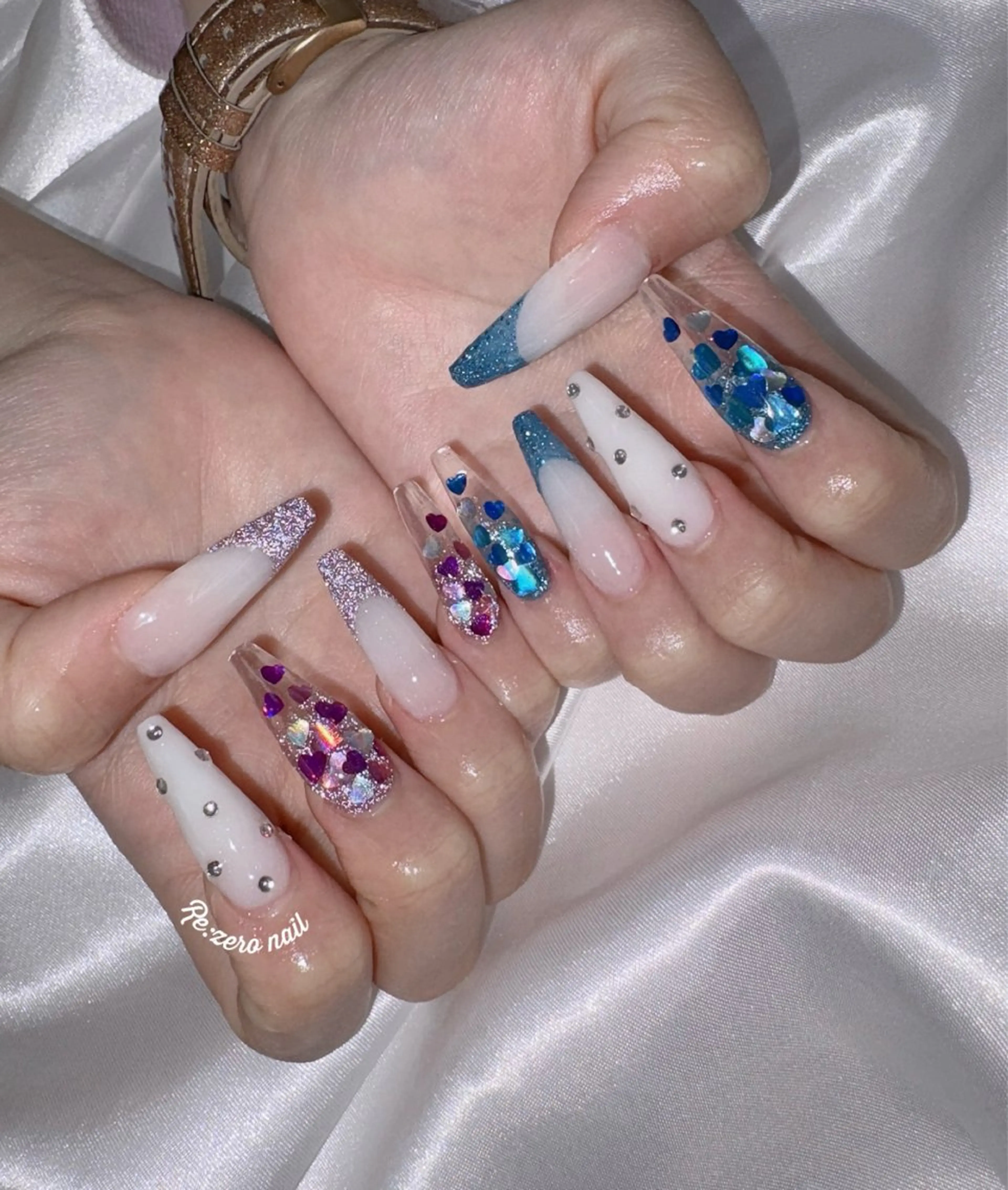 ネイル フラッシュネイル ハンドネイル Re:∅ nail /HIRAMOTOのネイルデザイン