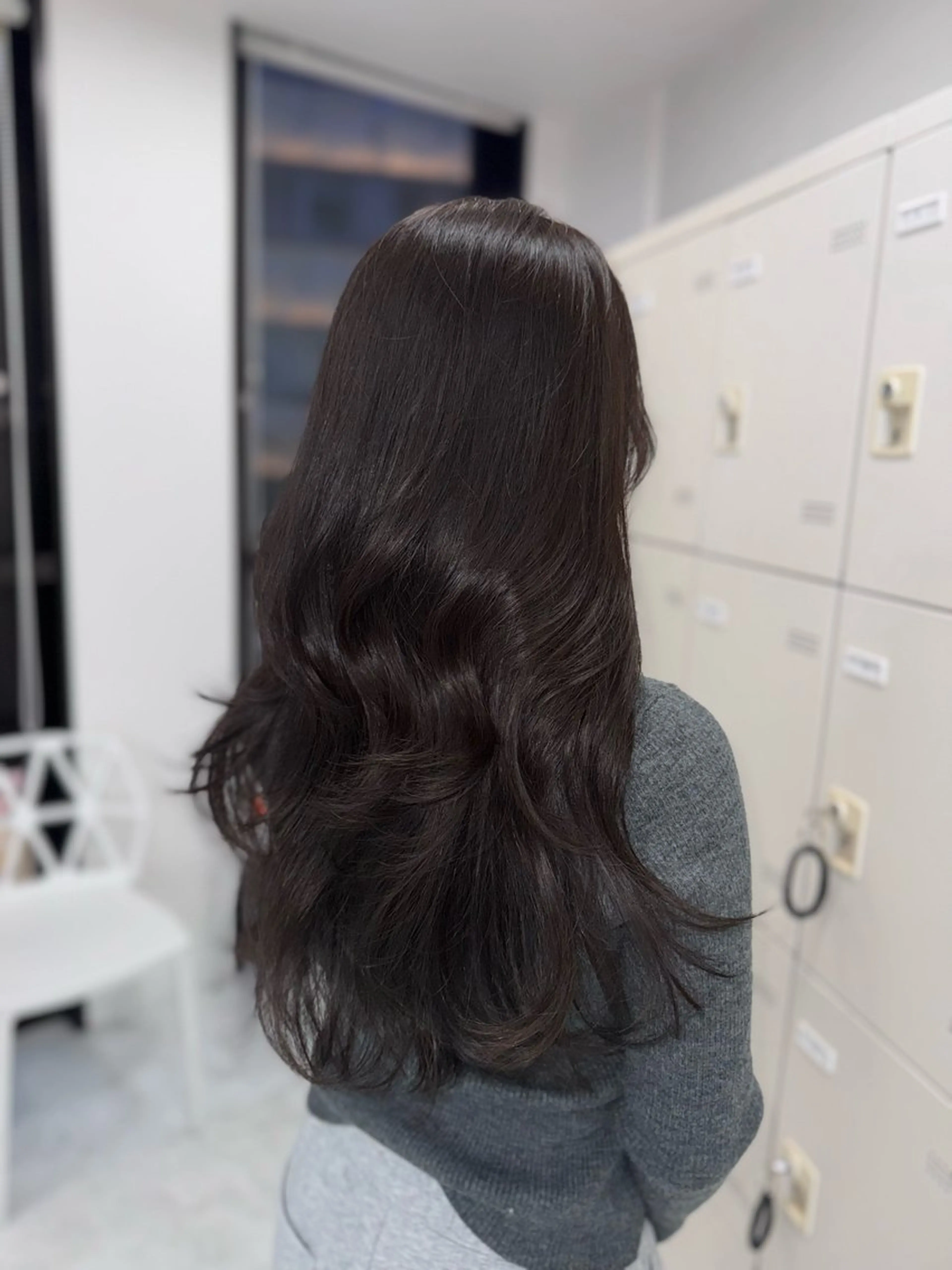 ロング カラー カット ヘアカラー トリートメント 💎透明感カラー /kaito💎のヘアスタイル