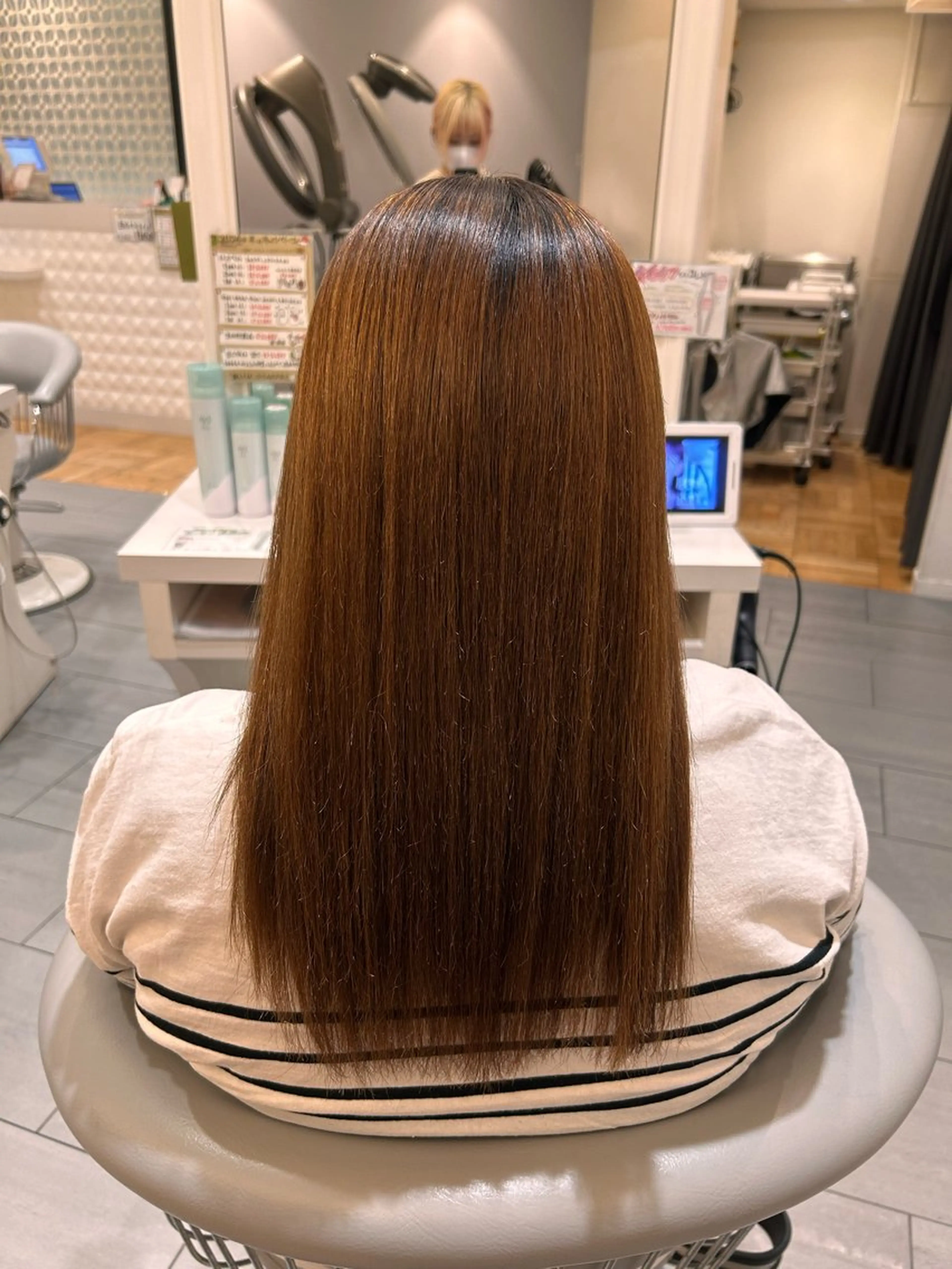 【✴︎手触り抜群✴︎】💫酸性ストレートパーマ💫の写真