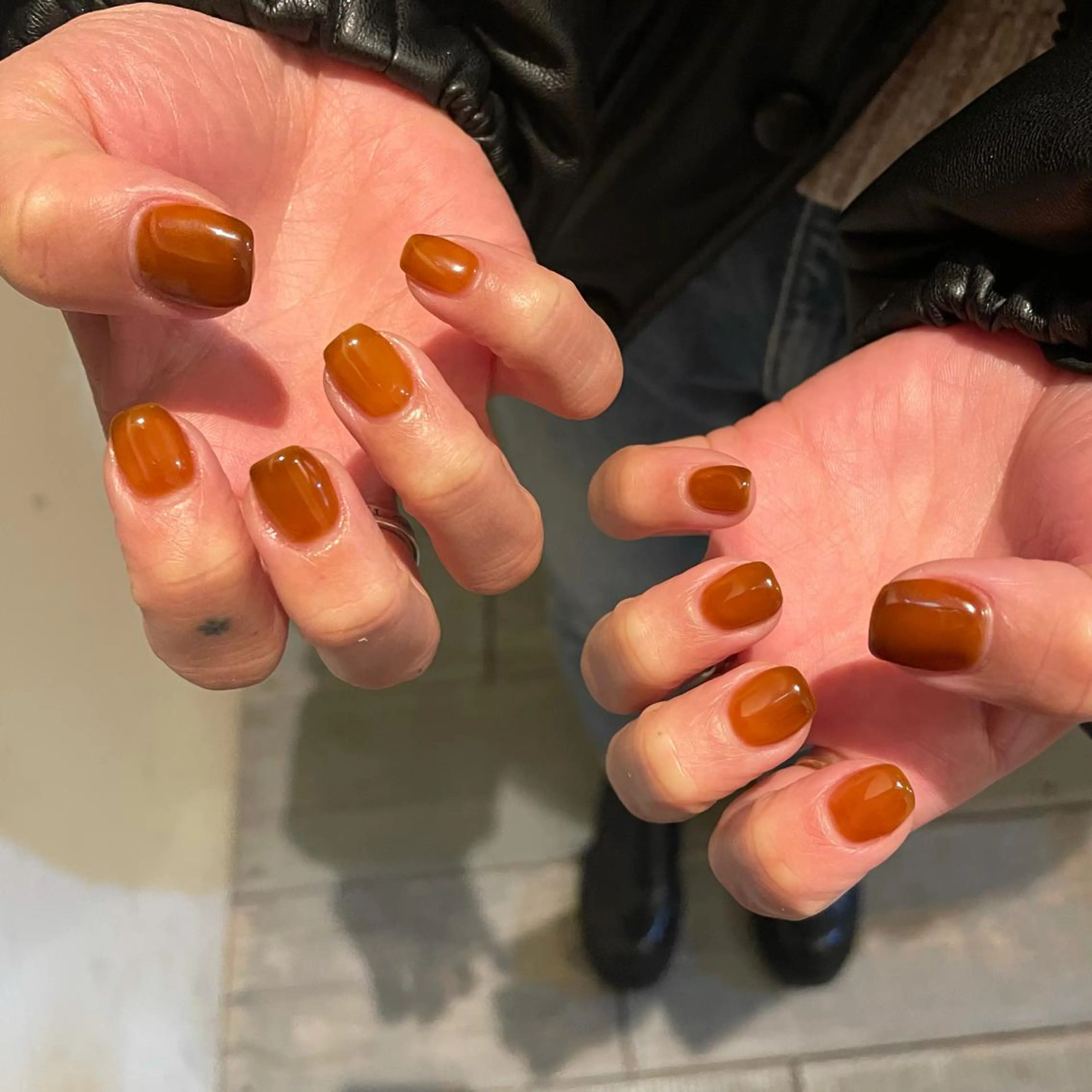 ネイル ワンカラーネイル SOL所属・SOL　nail イマナカのネイルデザイン