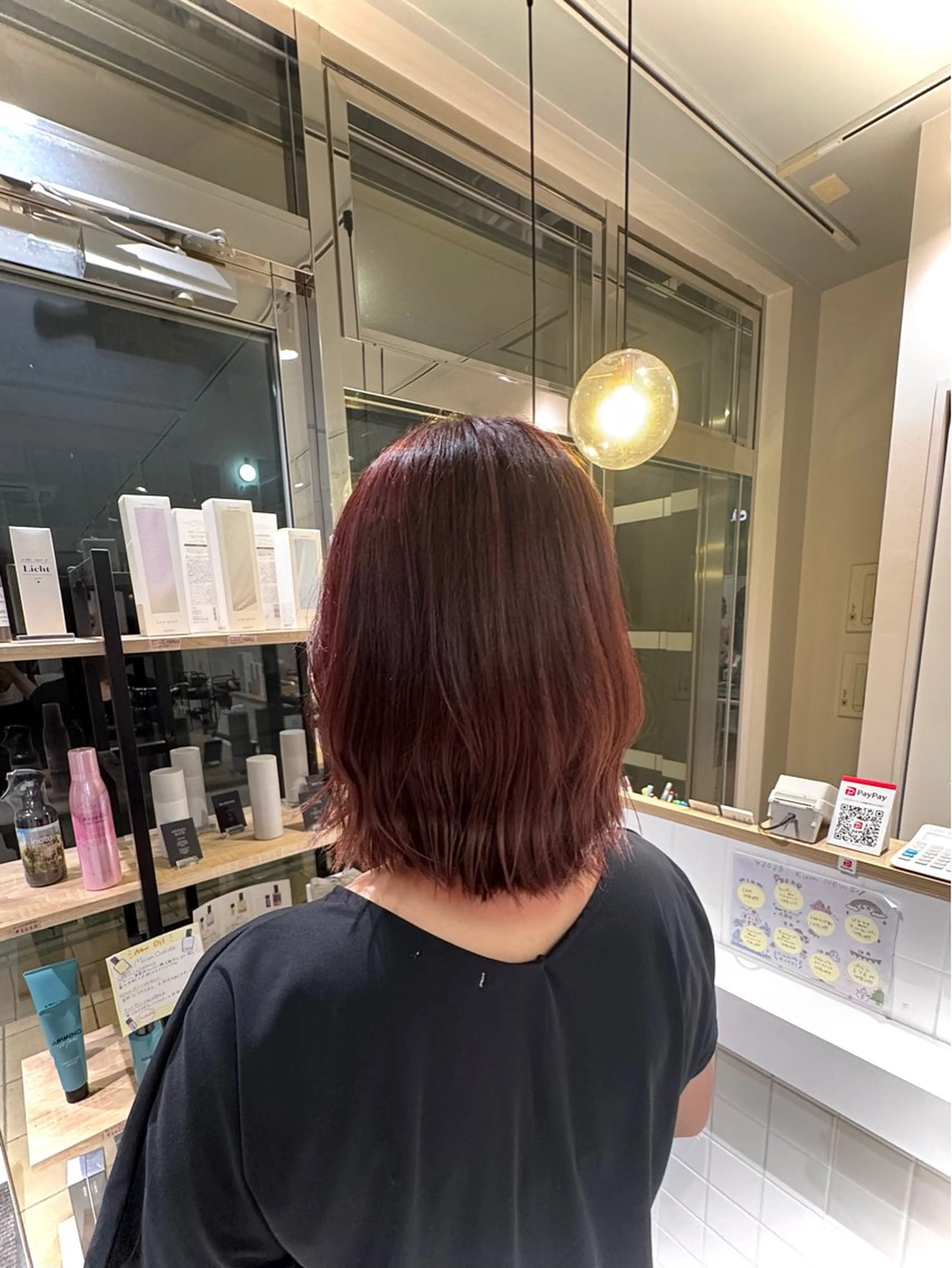 カラー かねこ くれはのヘアスタイル