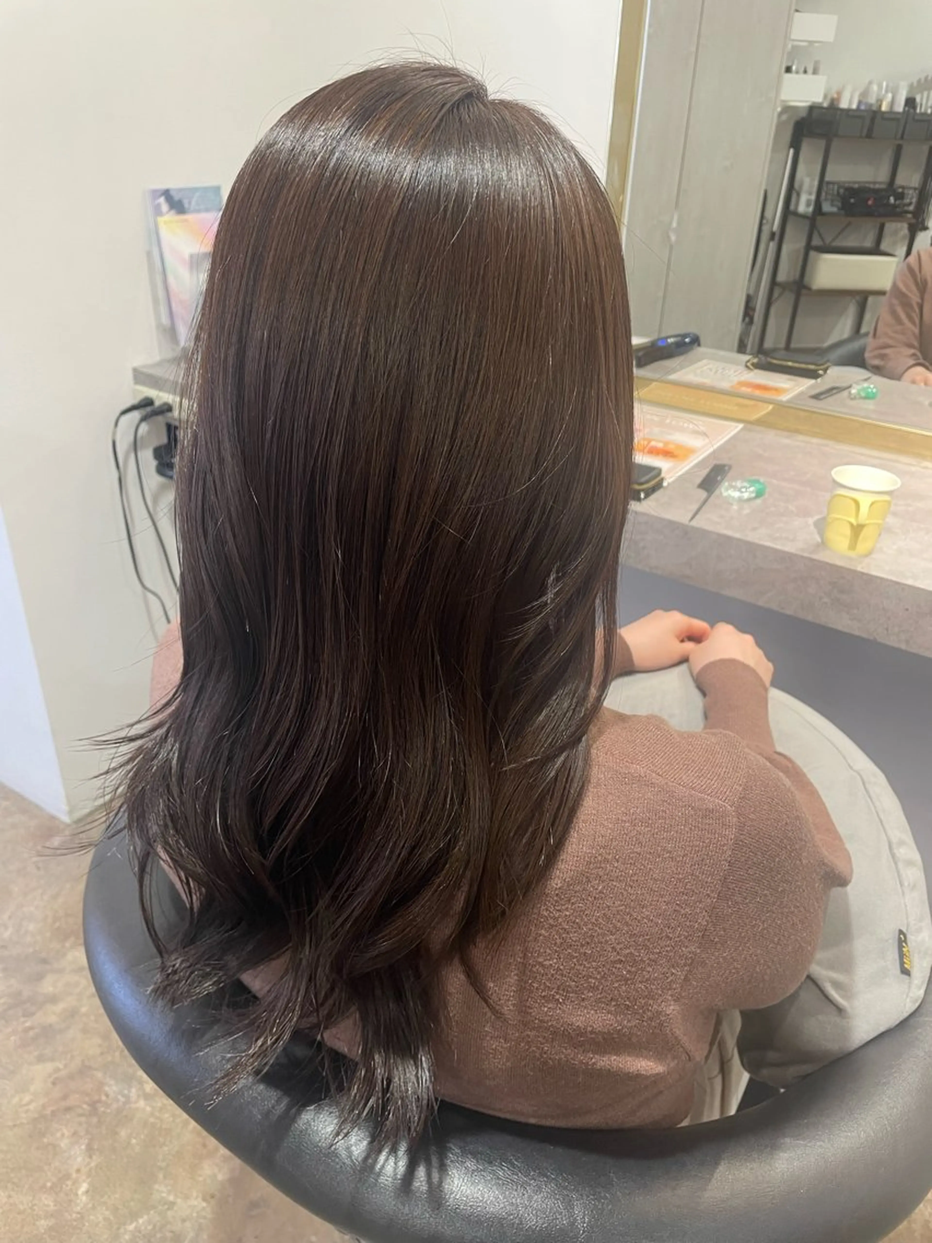 ロング カラー 札幌艶髪/透明感 カラー🍓さつき🍓のヘアスタイル