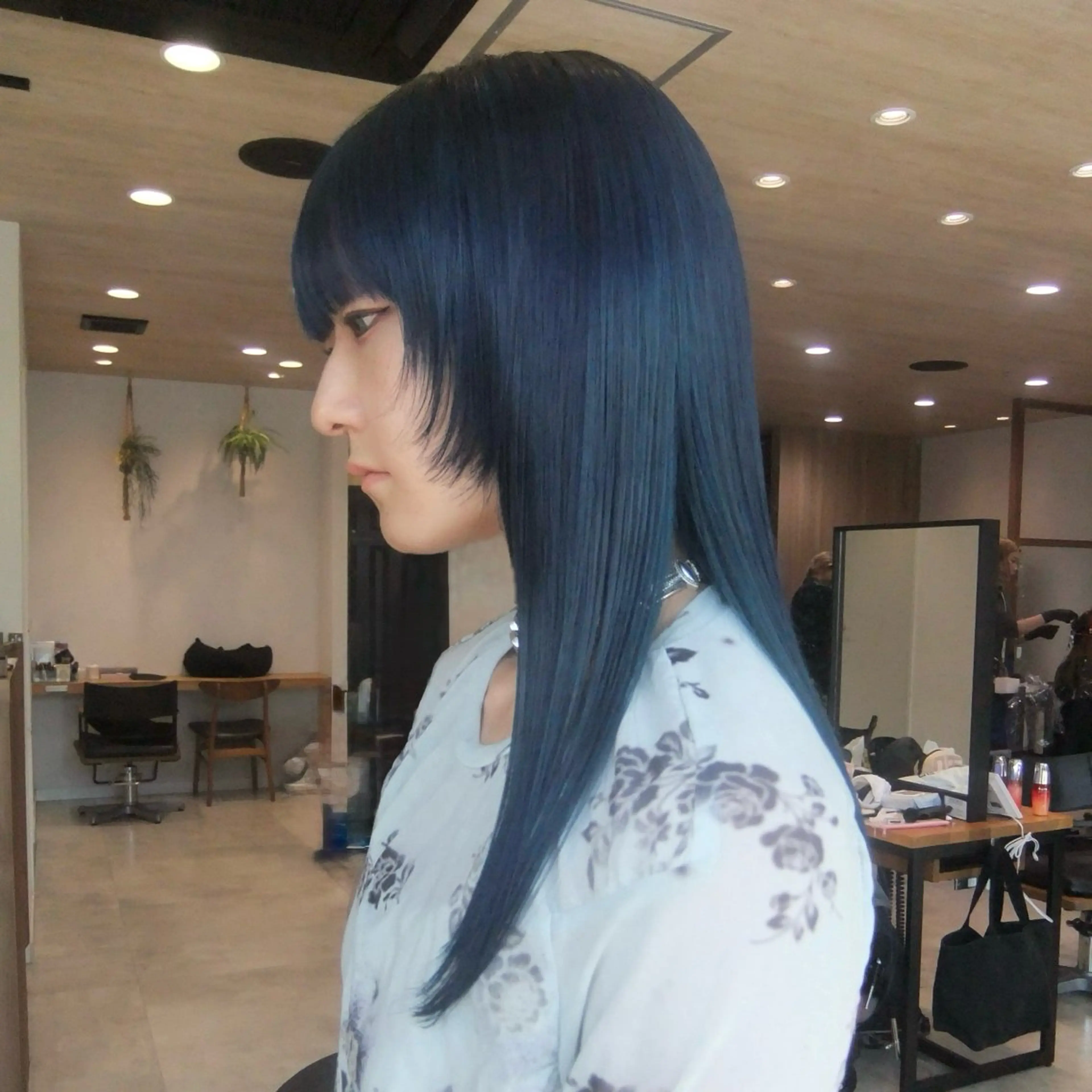 セミロング カラー ヘアカラー トリートメント レイヤー/艶カラー /yuan⟡.·のヘアスタイル