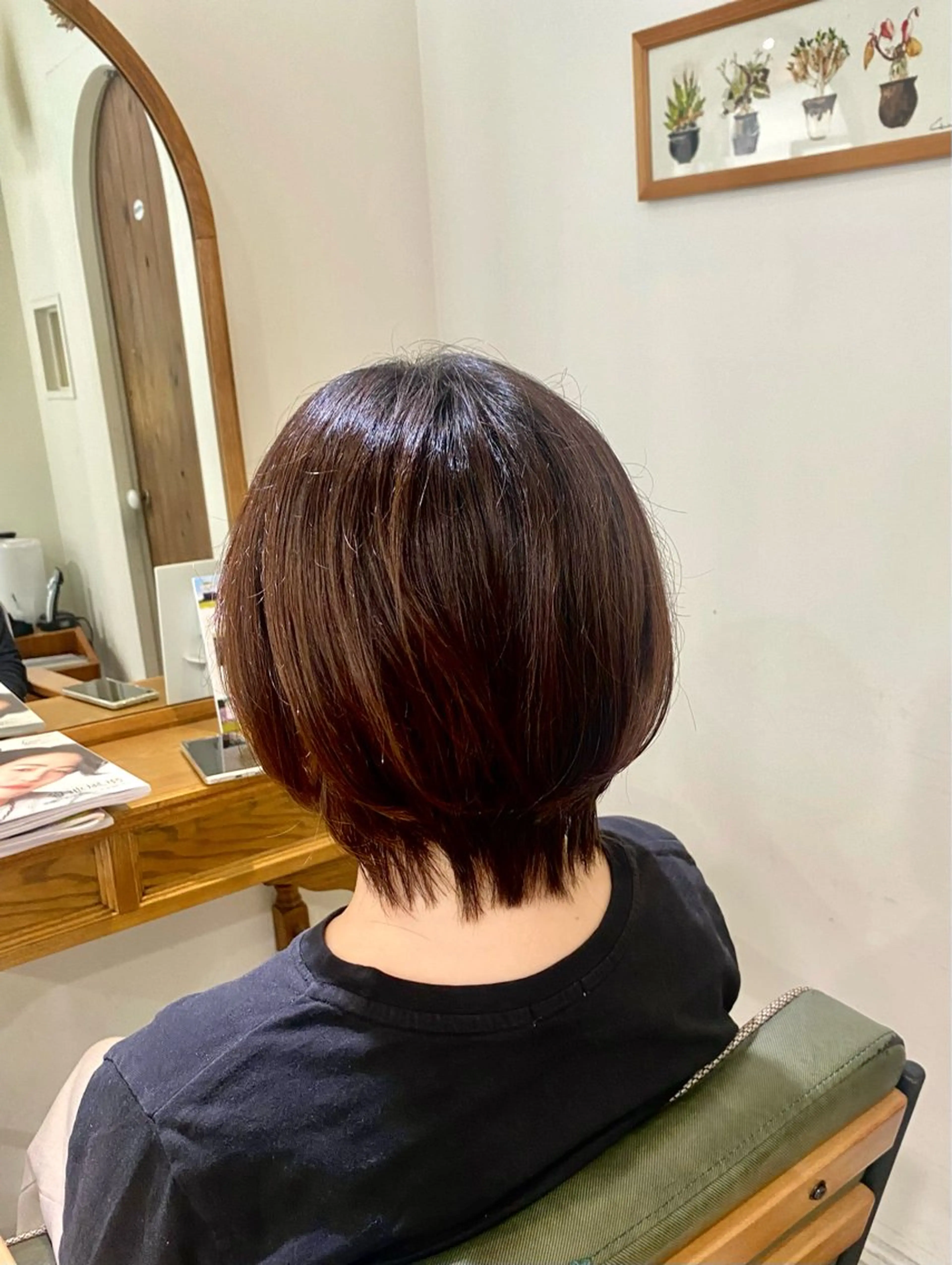 ショート ショートヘア カット LiC えりのヘアスタイル