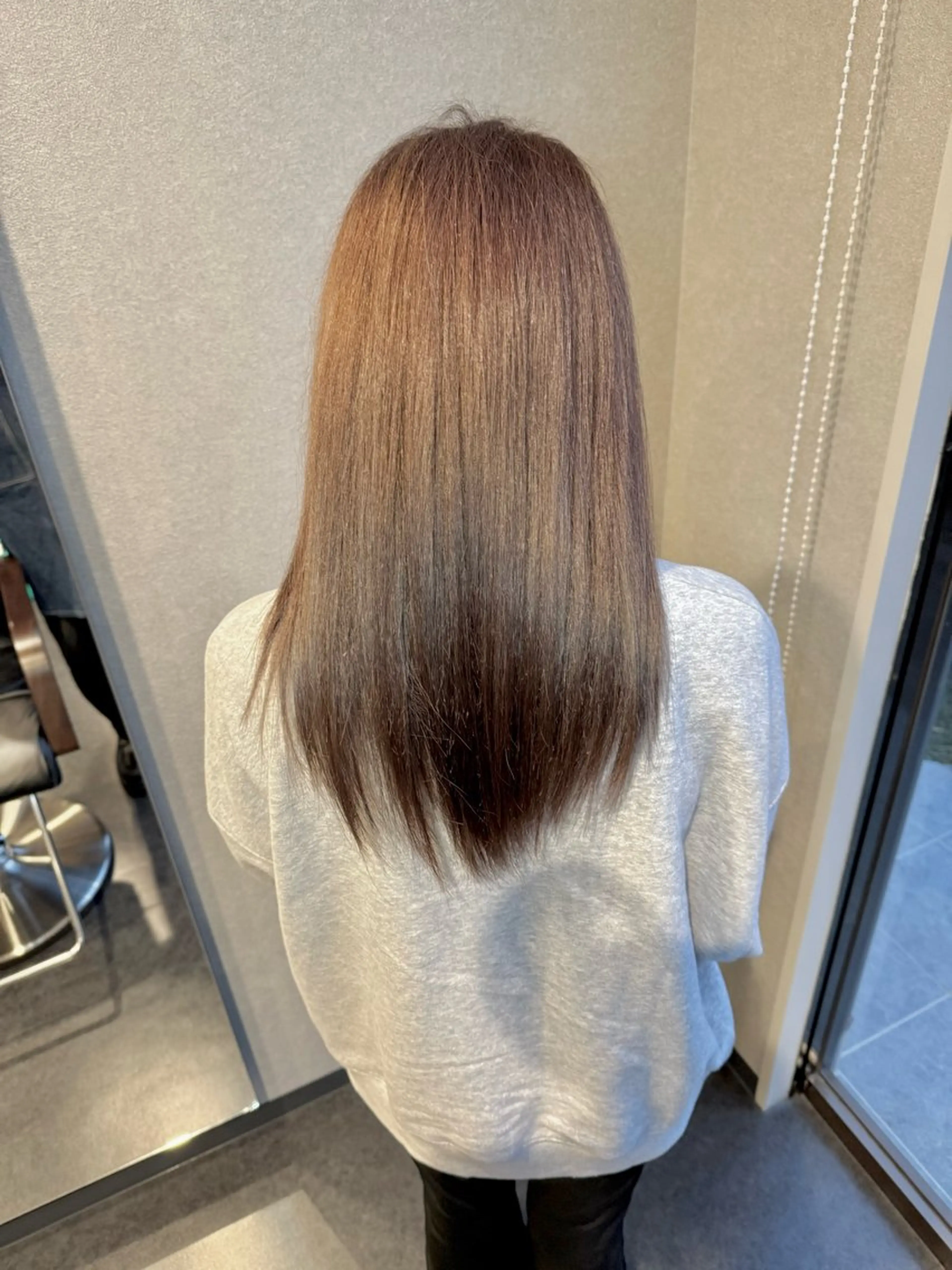 ロング ハイライト ヘアカラー トリートメント 髪質改善⚡️カラー 🍀武久 誠🍀のヘアスタイル