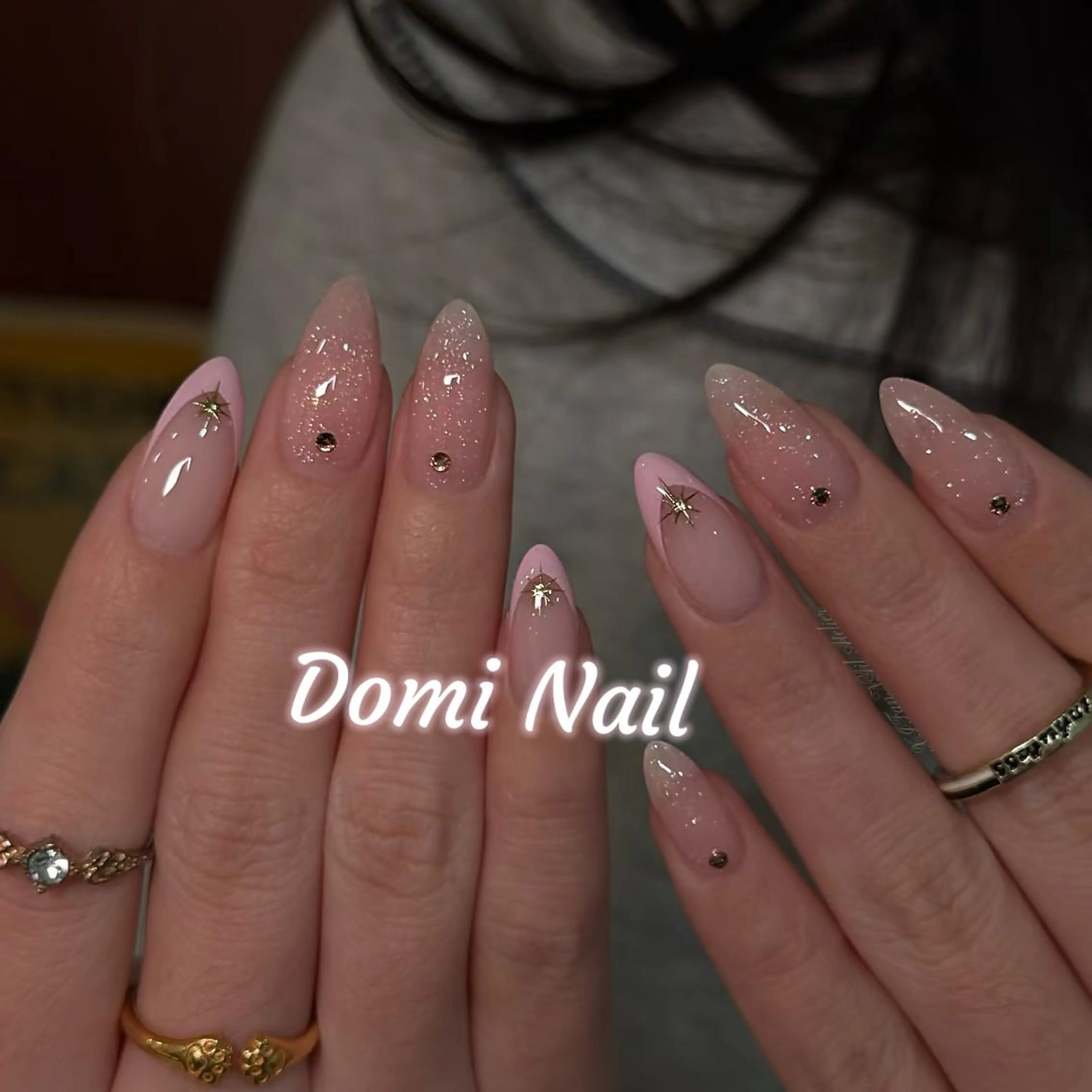 ネイル 持ち込み ネイルチップ ハンドネイル 渋谷 Domi Nailのネイルデザイン
