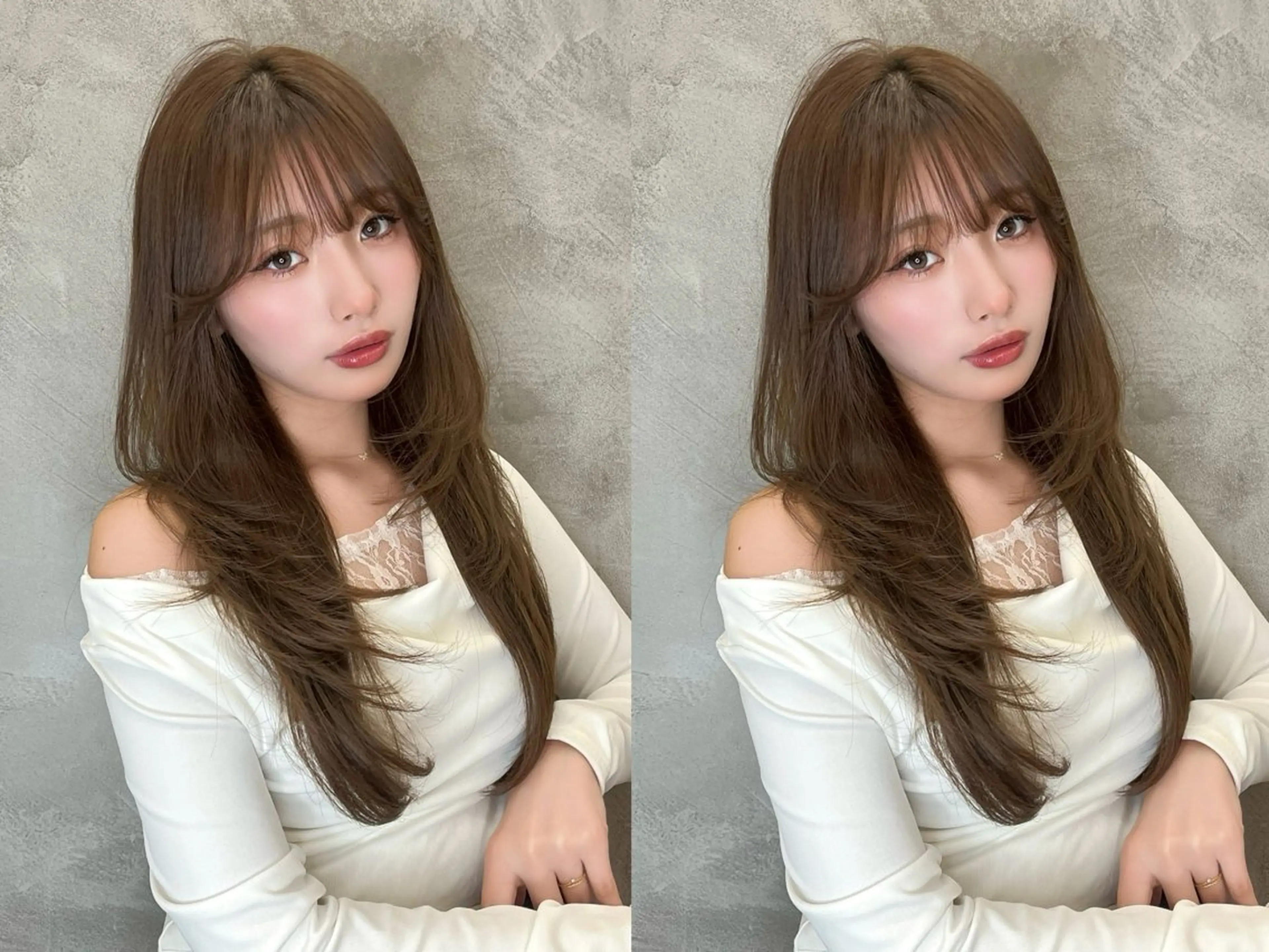 セミロング 🩵縮毛矯正 /🫧harukaのヘアスタイル