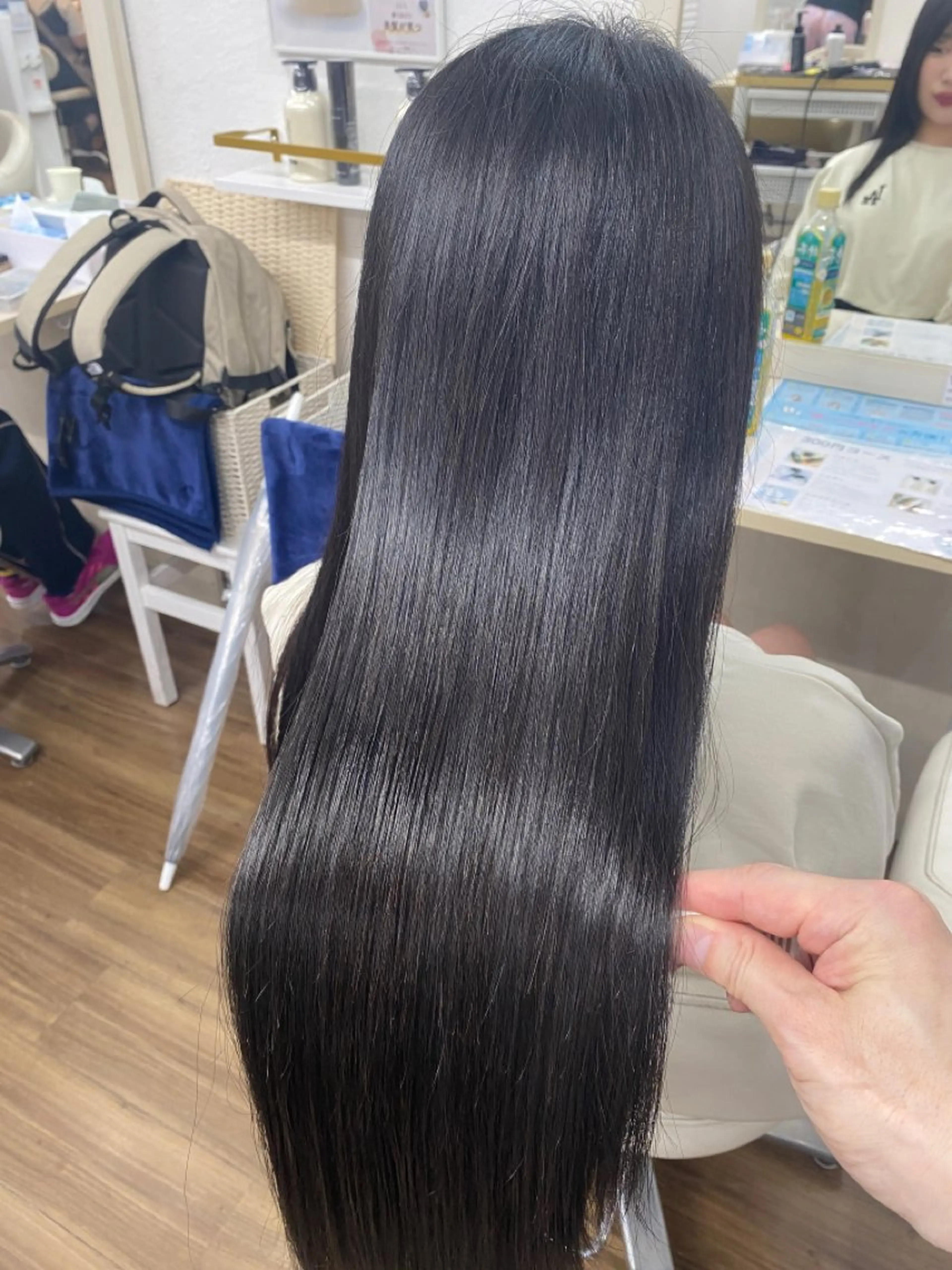 ロング 髪質改善 トリートメント トリートメント GLOSS 心斎橋 山上のヘアスタイル