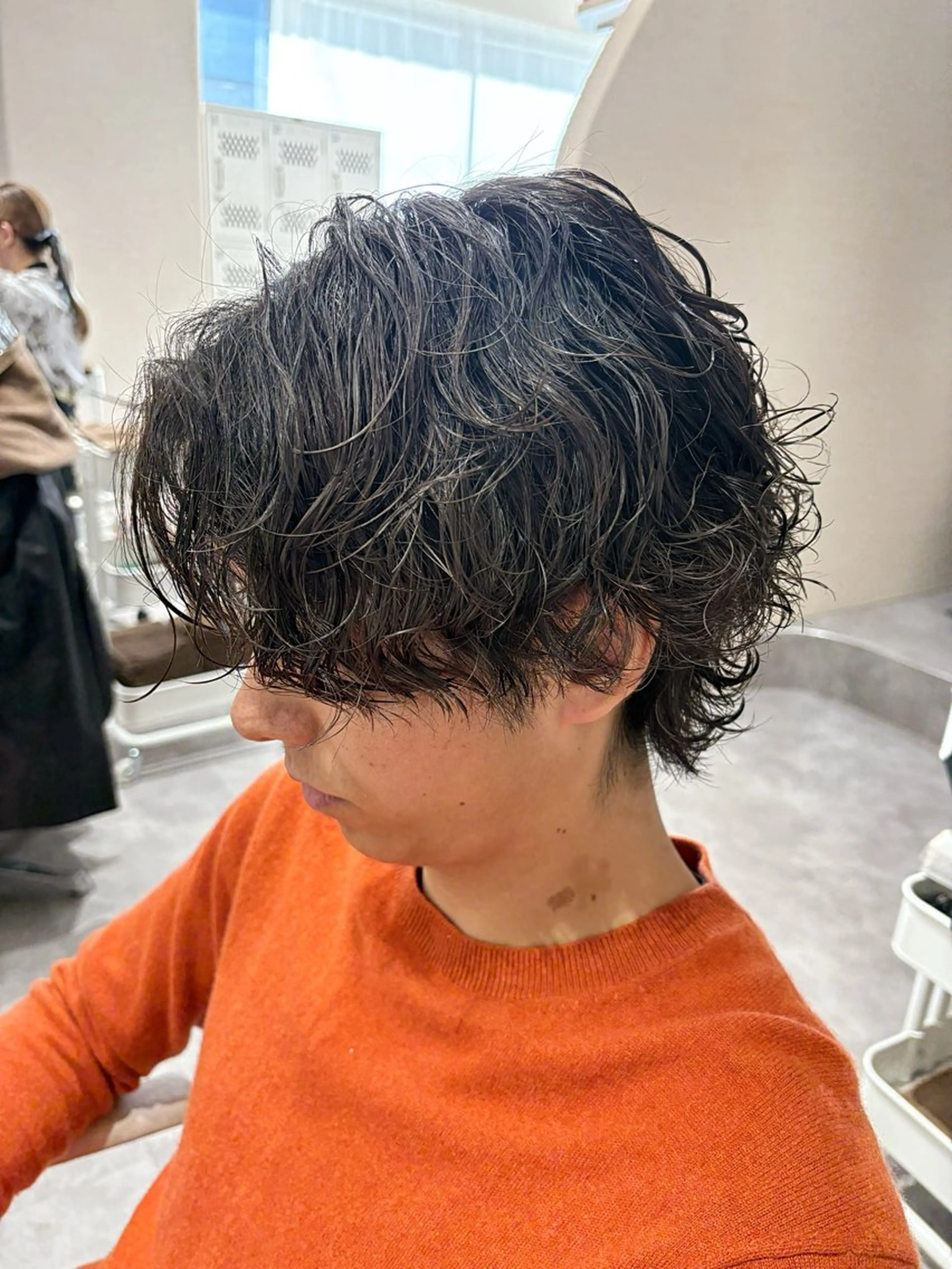 パーマ メンズ カット パーマ メンズパーマ特化🔥 ツイスパ/シャドウのヘアスタイル