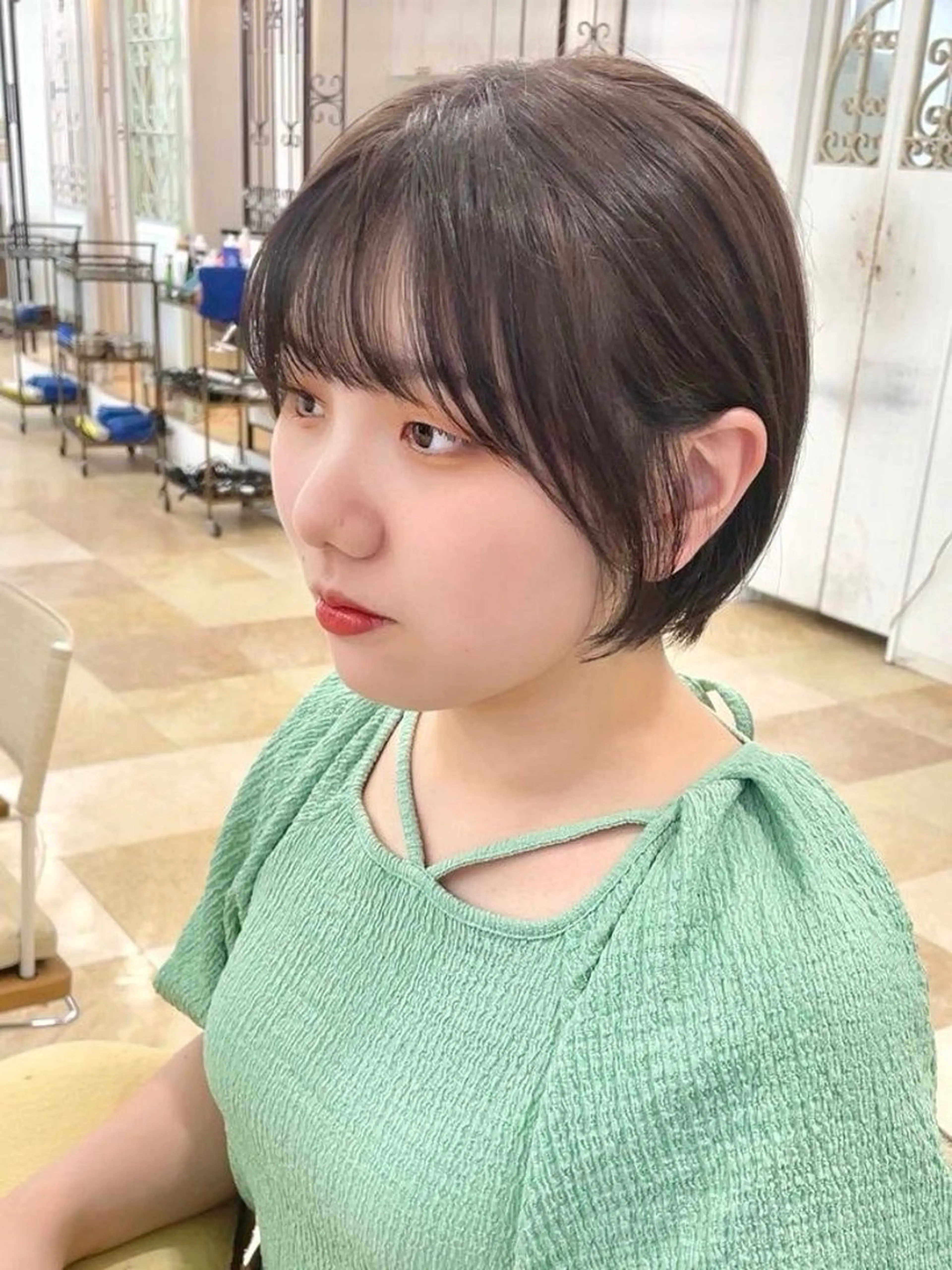 《minimo限定✨》10代​〜​50代まで！すっきりショートカット→今だけ0円❤️‍🔥デビューチェックまであと16人募集の写真