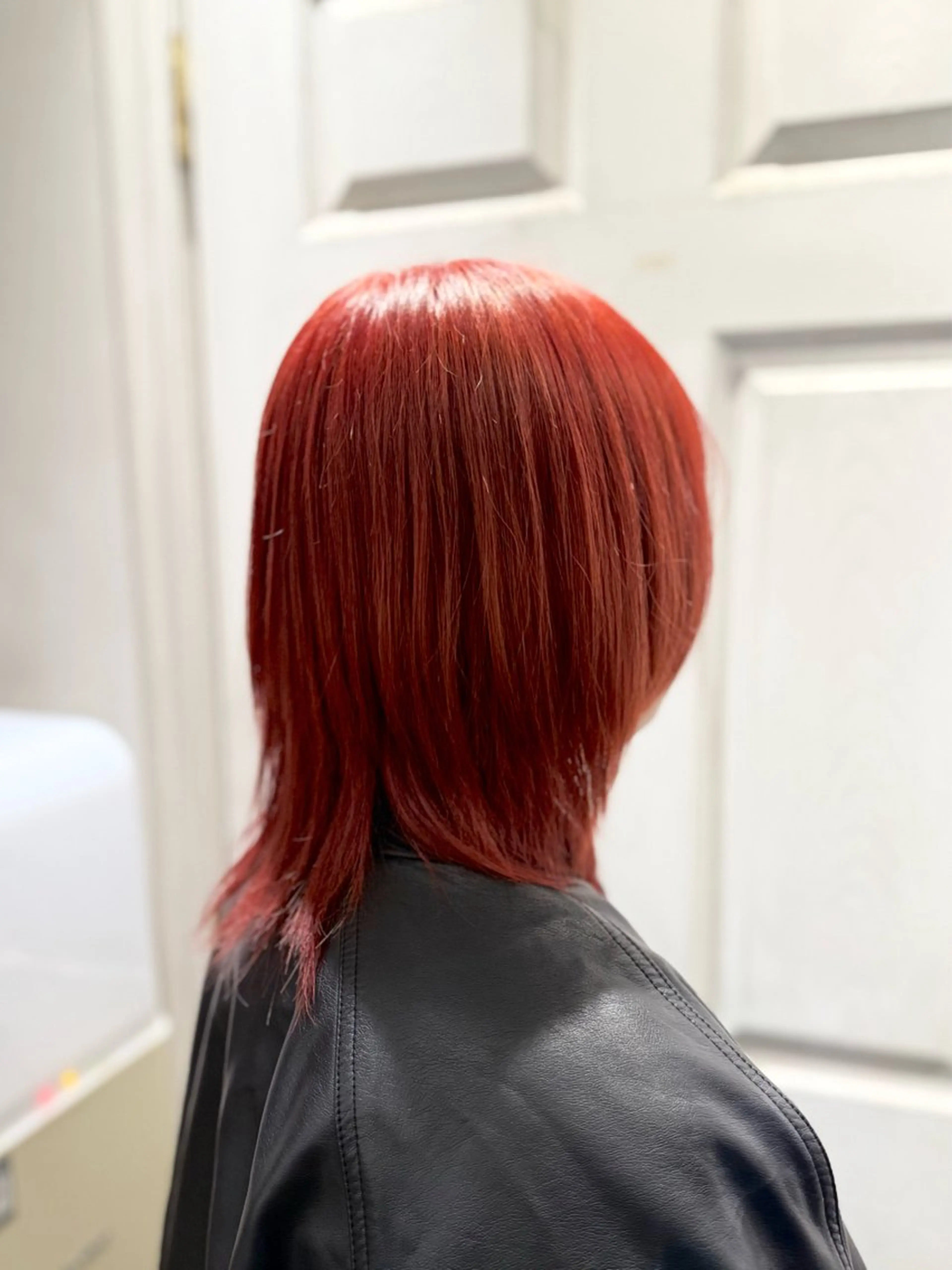 カラー ブリーチ ダブルカラー レッドカラー ヘアカラー 🫧サカモト レナ🫧のヘアスタイル