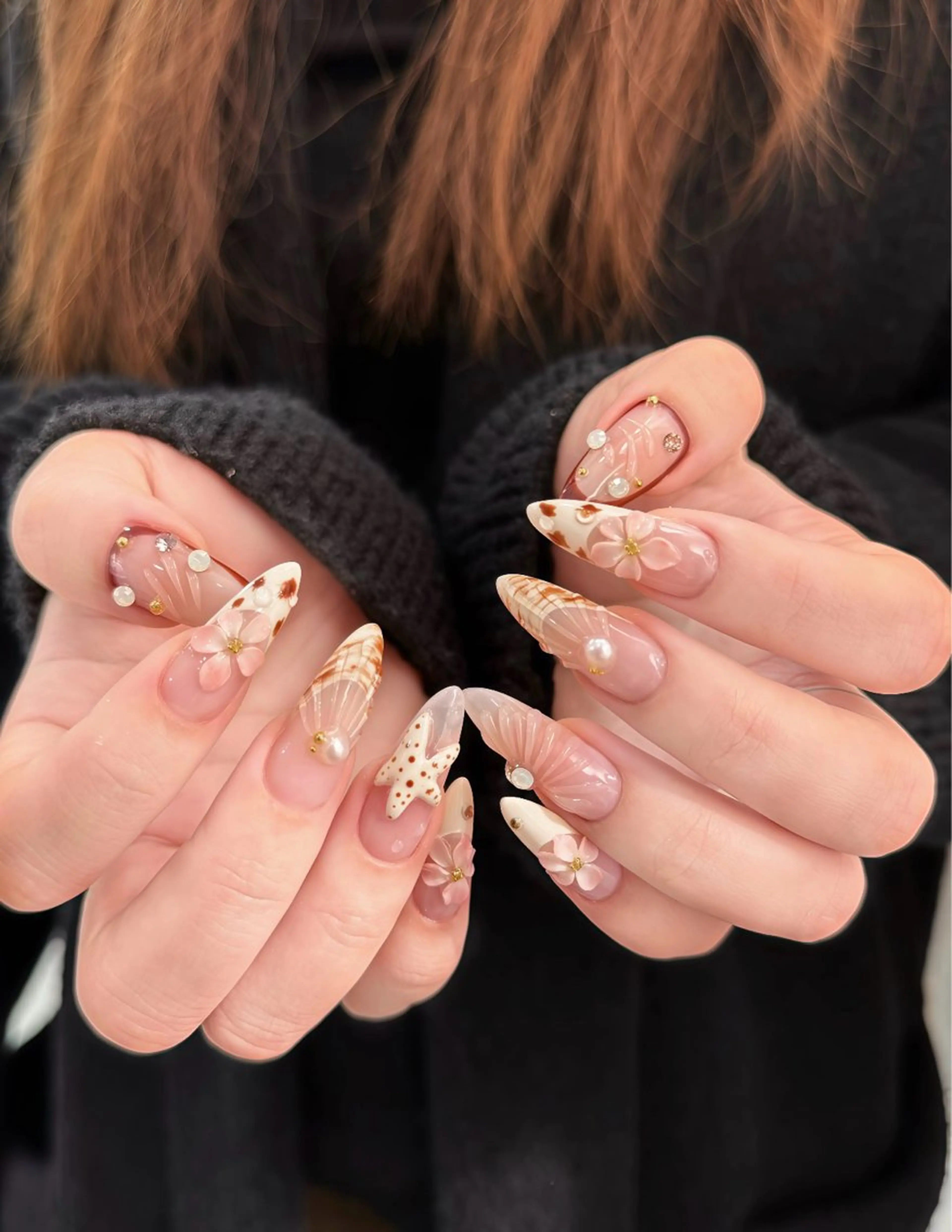 ネイル ハンドネイル ハンドケア Panda chan Novaのネイルデザイン