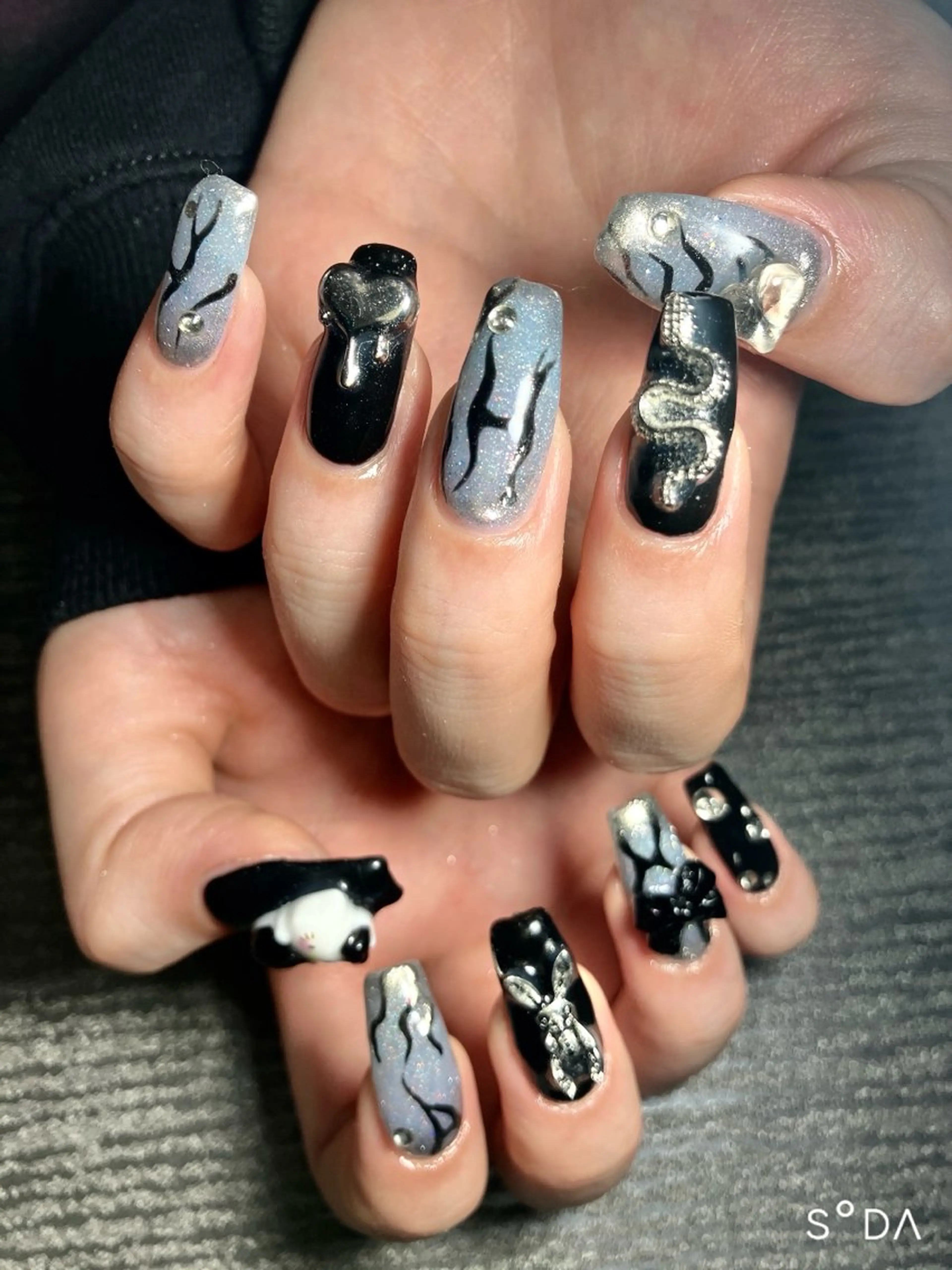 ネイル Liennail 持込デザインやり放題のネイルデザイン