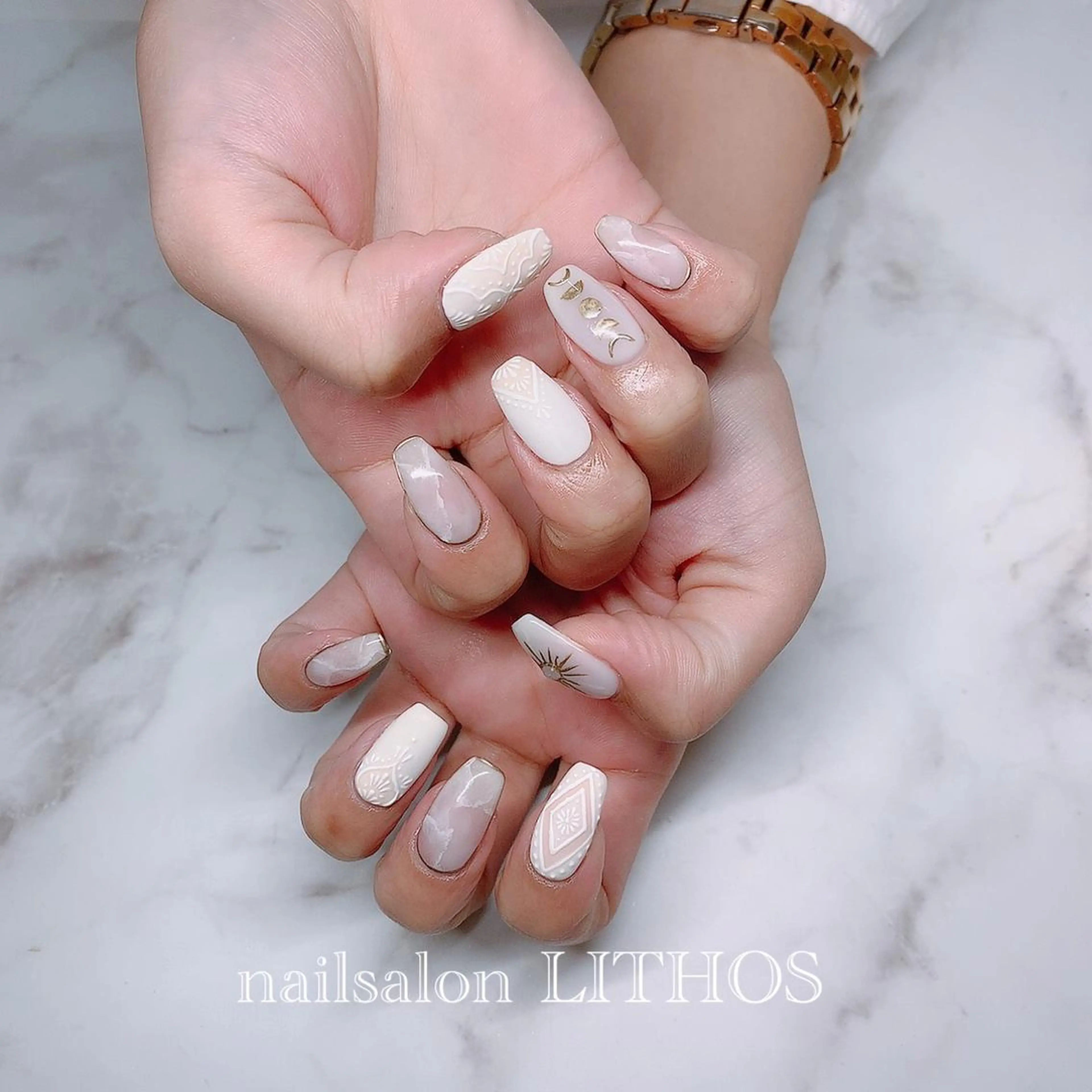 ネイル nailsalon Lithos所属・nailsalon Recontreのネイルデザイン
