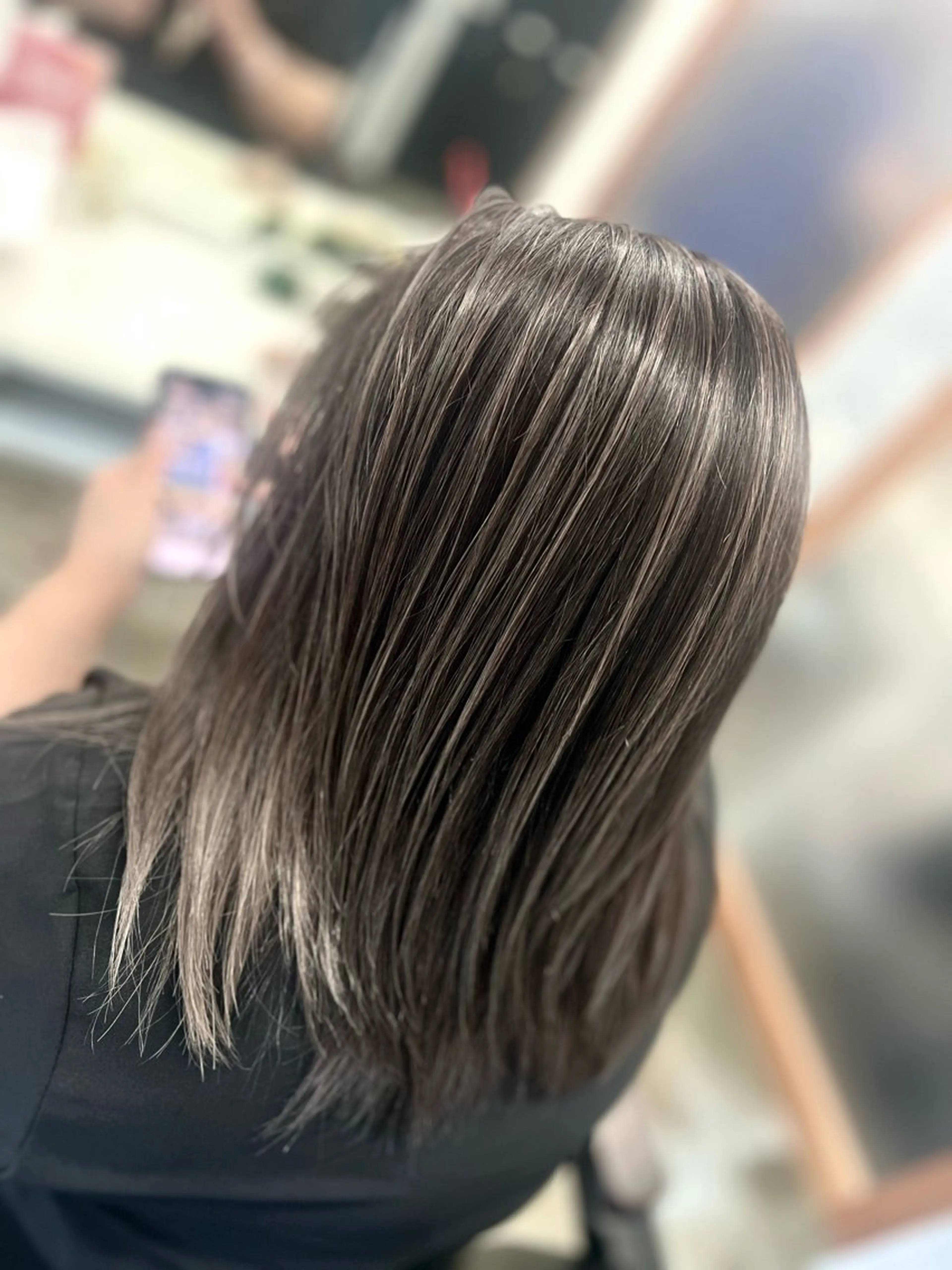 【外国人風カラー】デザインカット＋フルカラー＋3Dハイライト20枚＋2Stepトリートメントの写真