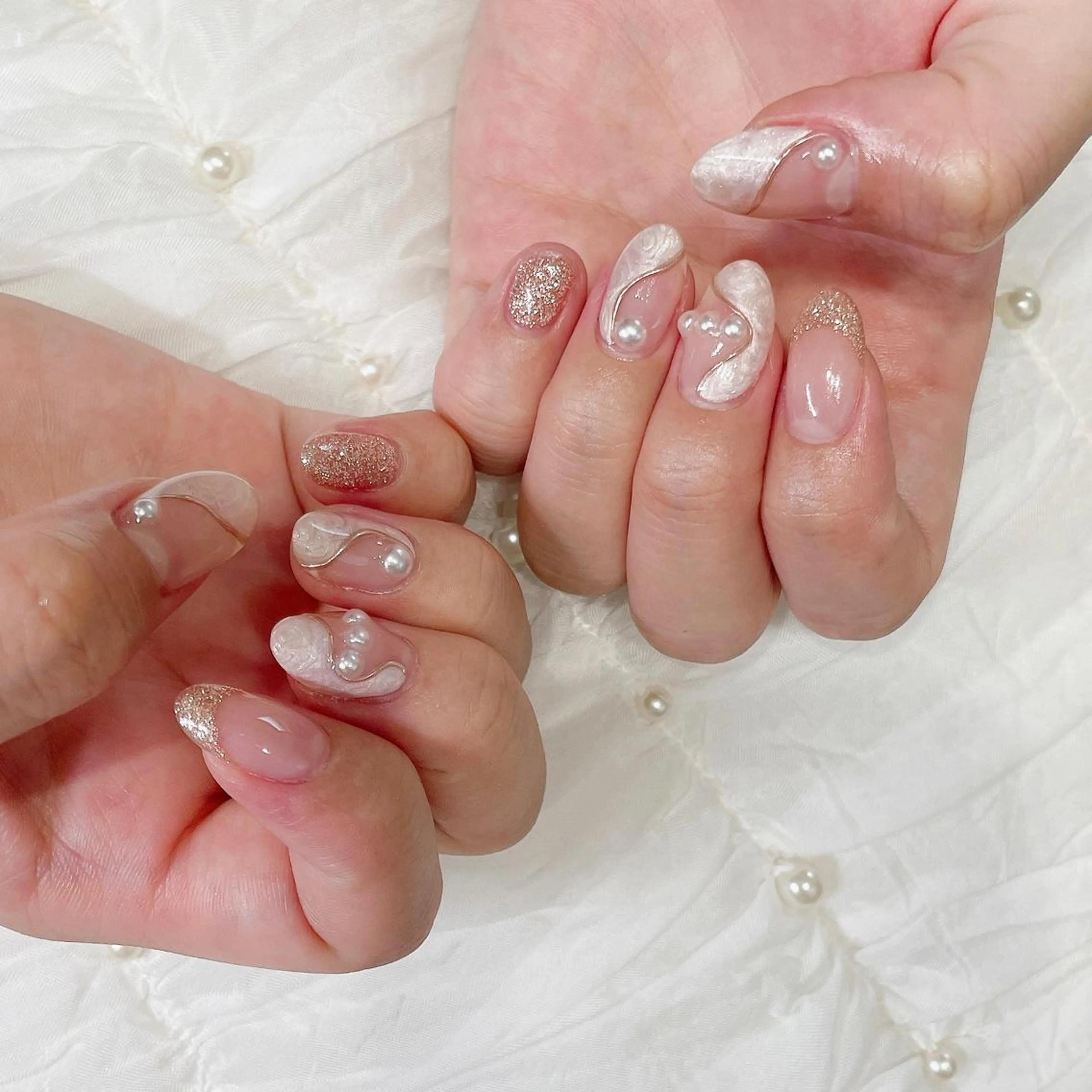 ネイル ハンドネイル A85G ayakoのネイルデザイン