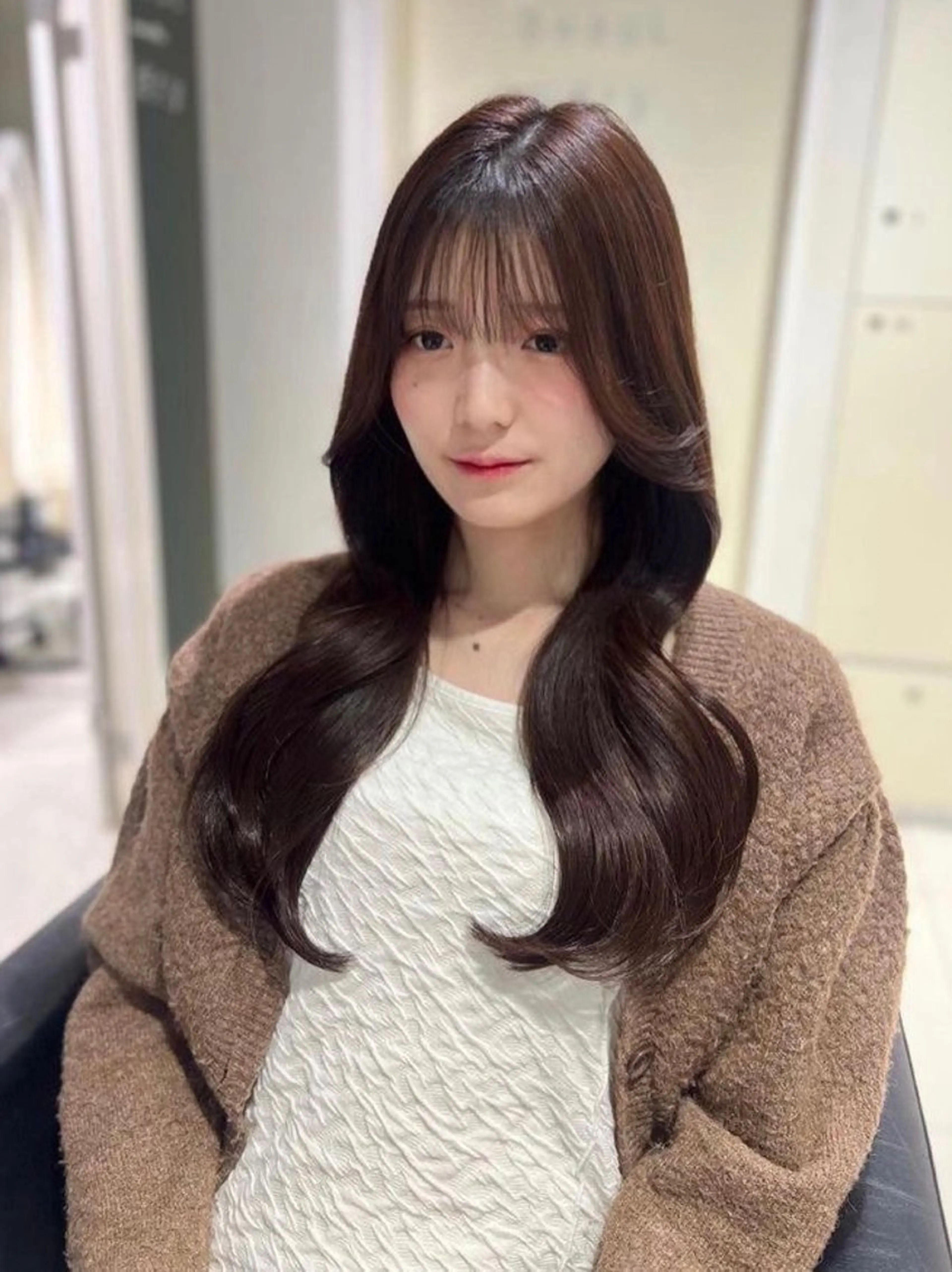 ロング カラー 🧊🪞透明感カラー himeのヘアスタイル