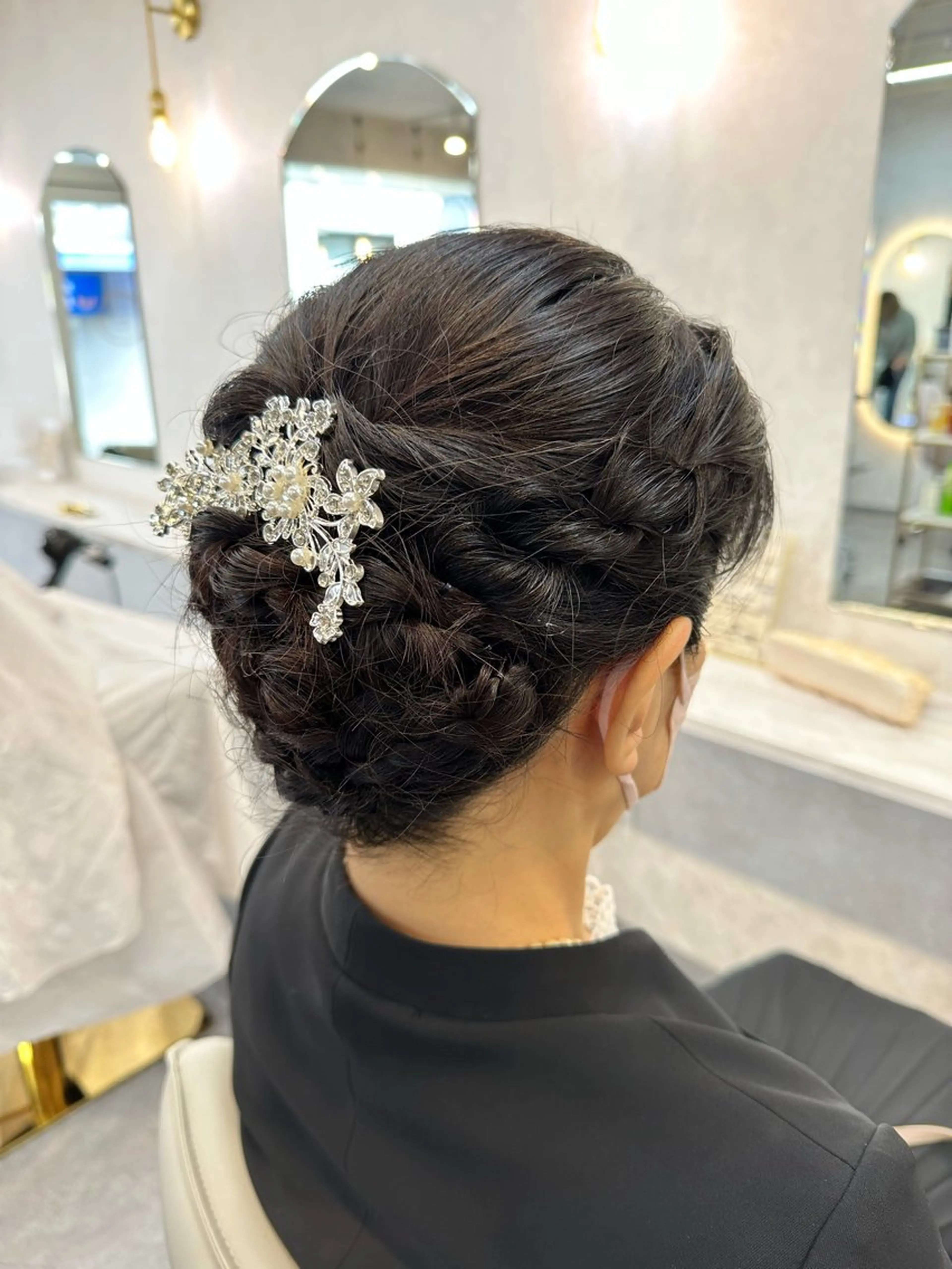 ヘアアレンジ🎀アップスタイルの写真