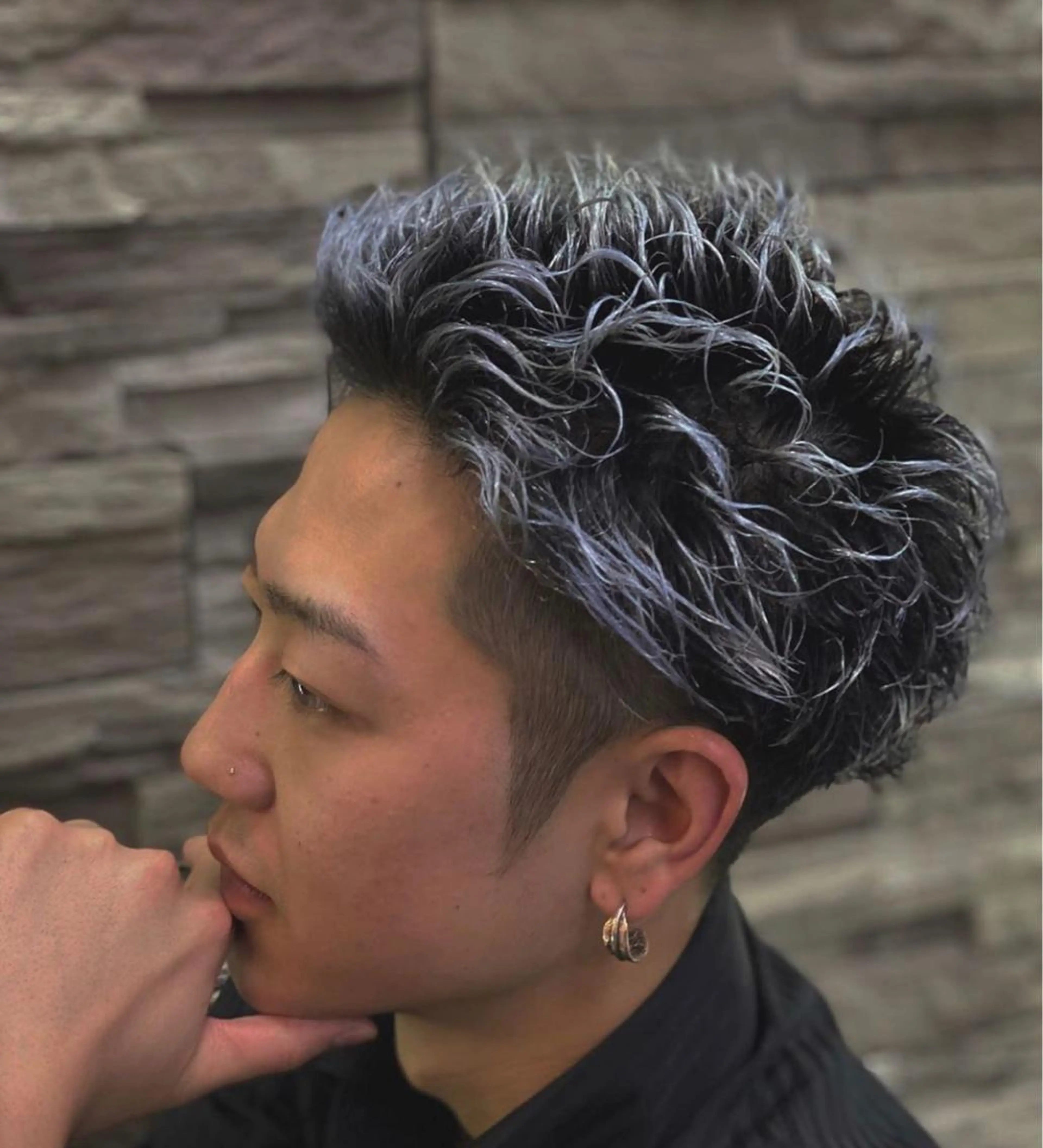 カット+ダブルカラーの写真