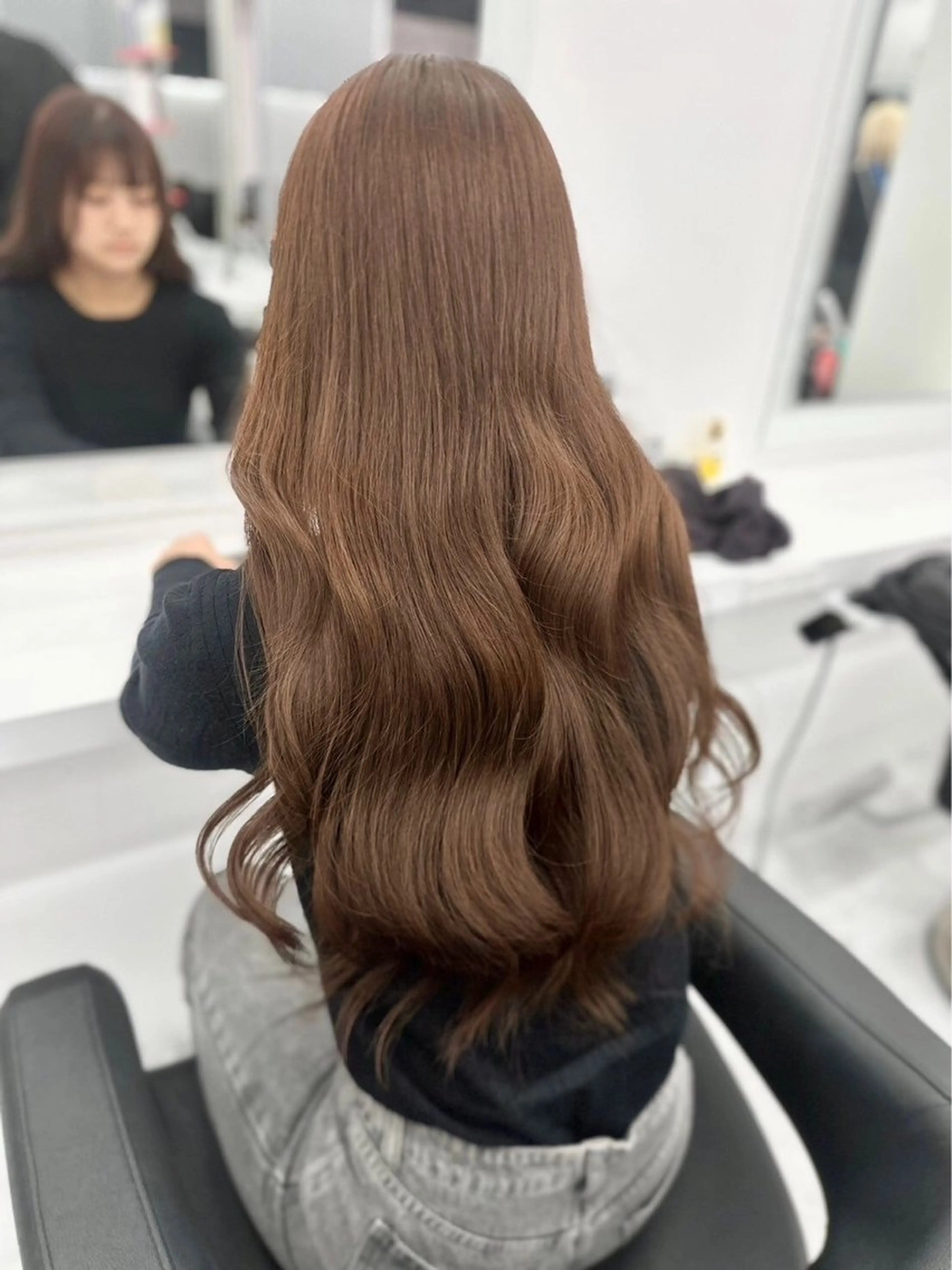 カラー ヘアカラー トリートメント 透ける透明感カラー 🎀anju/渋谷のヘアスタイル