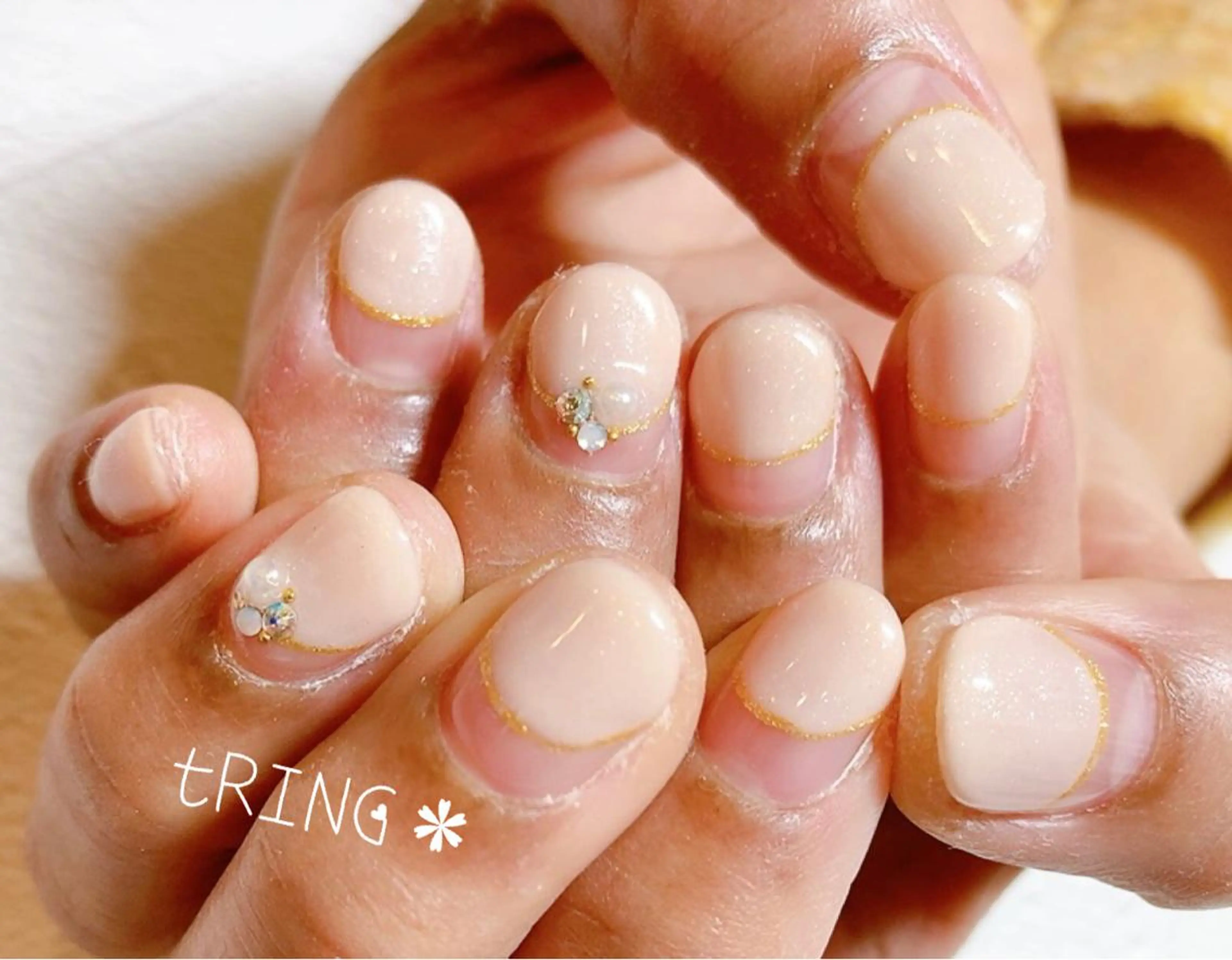 ネイル ハンドネイル tRING＊ しいの木台のネイルデザイン