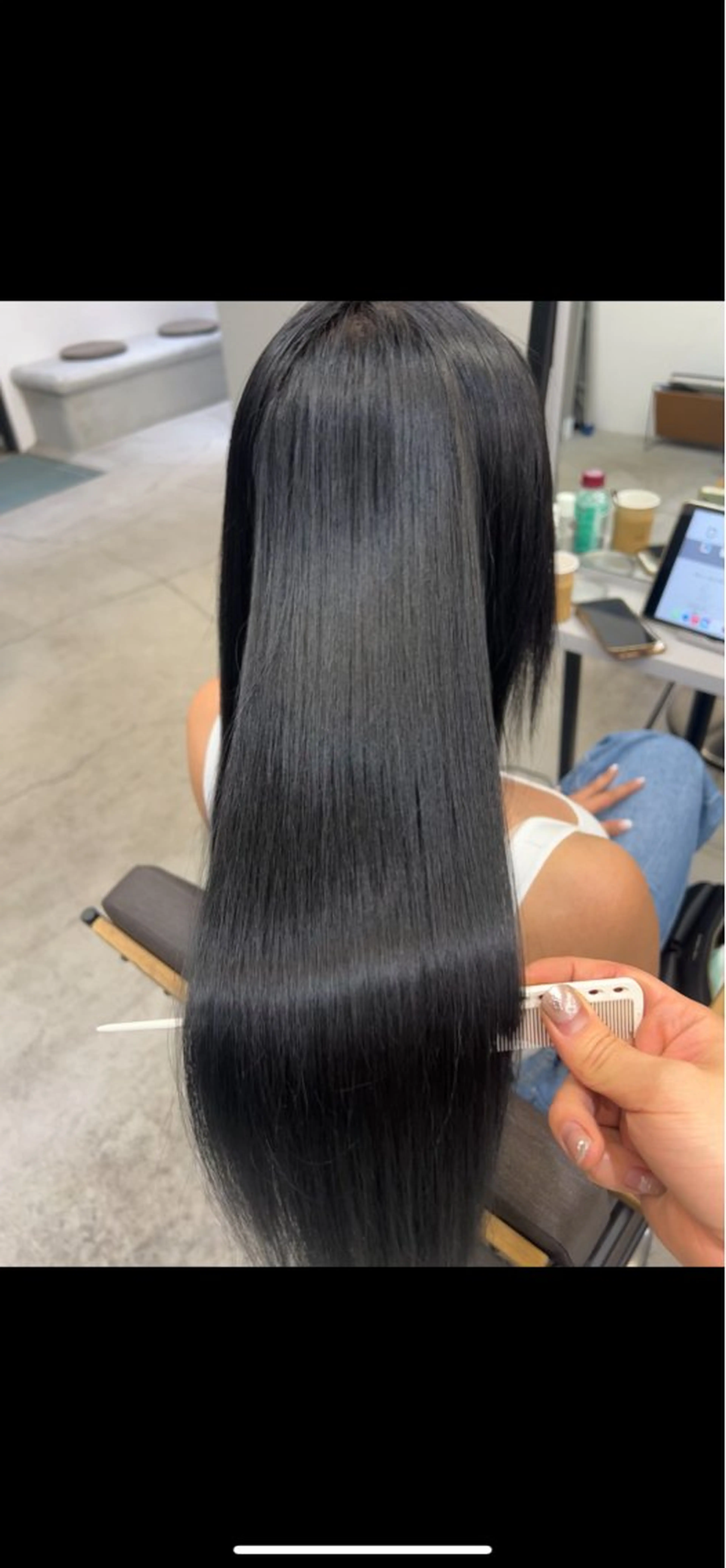 ロング 縮毛矯正 トリートメント ✨毛髪診断で絶対綺麗 ✨美髪艶髪専門✨高浪のヘアスタイル