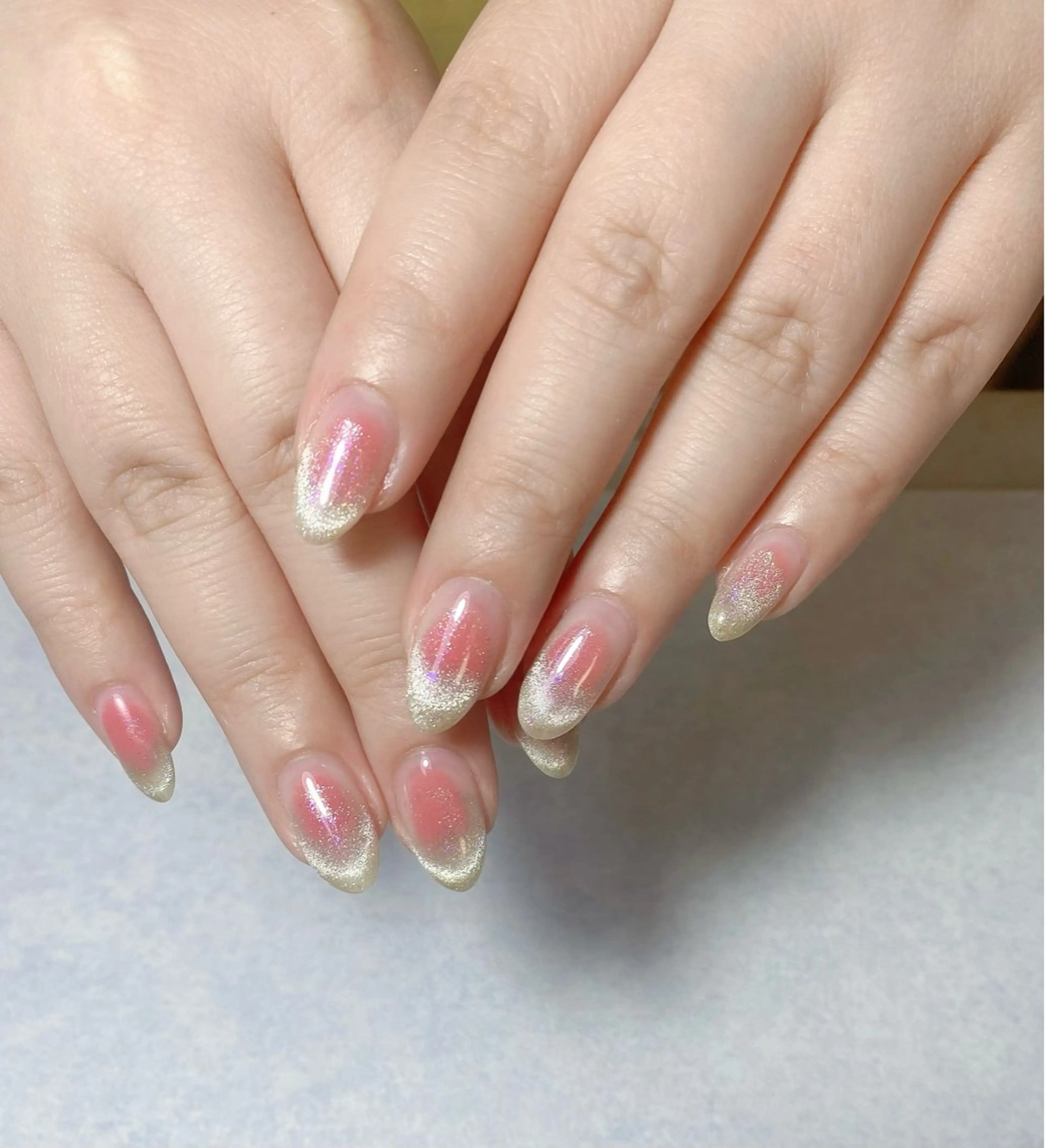 ネイル アートネイル フレンチネイル ジェルネイル グラデーション 韓国ネイル ハンドネイル Nail Salon kihi大塚店のネイルデザイン