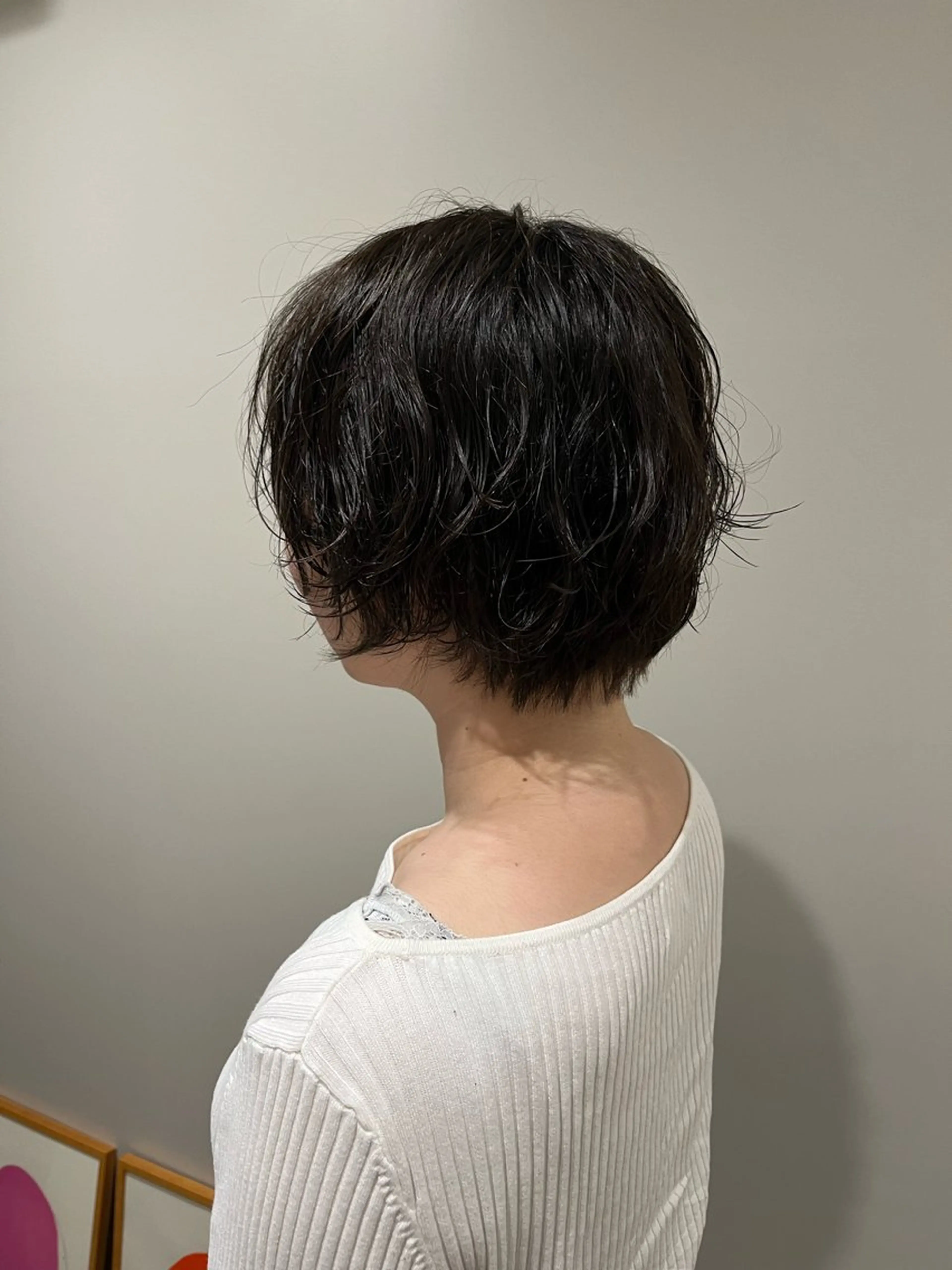 ショート パーマ AMNESIA三軒茶屋所属・おがわ ともひさのヘアスタイル