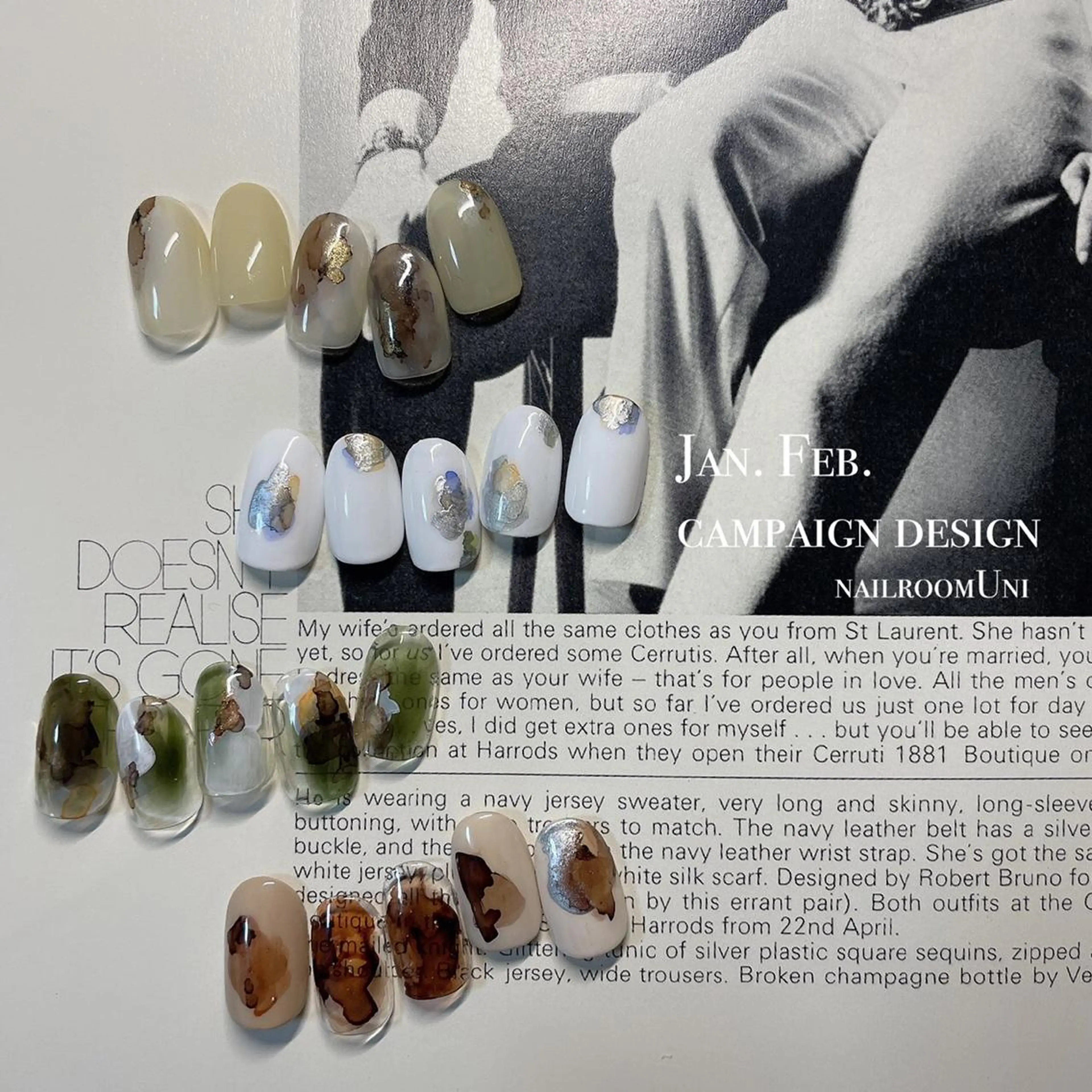 ネイル アートネイル 成人式 ハンドネイル lilbondir. chiharuのネイルデザイン