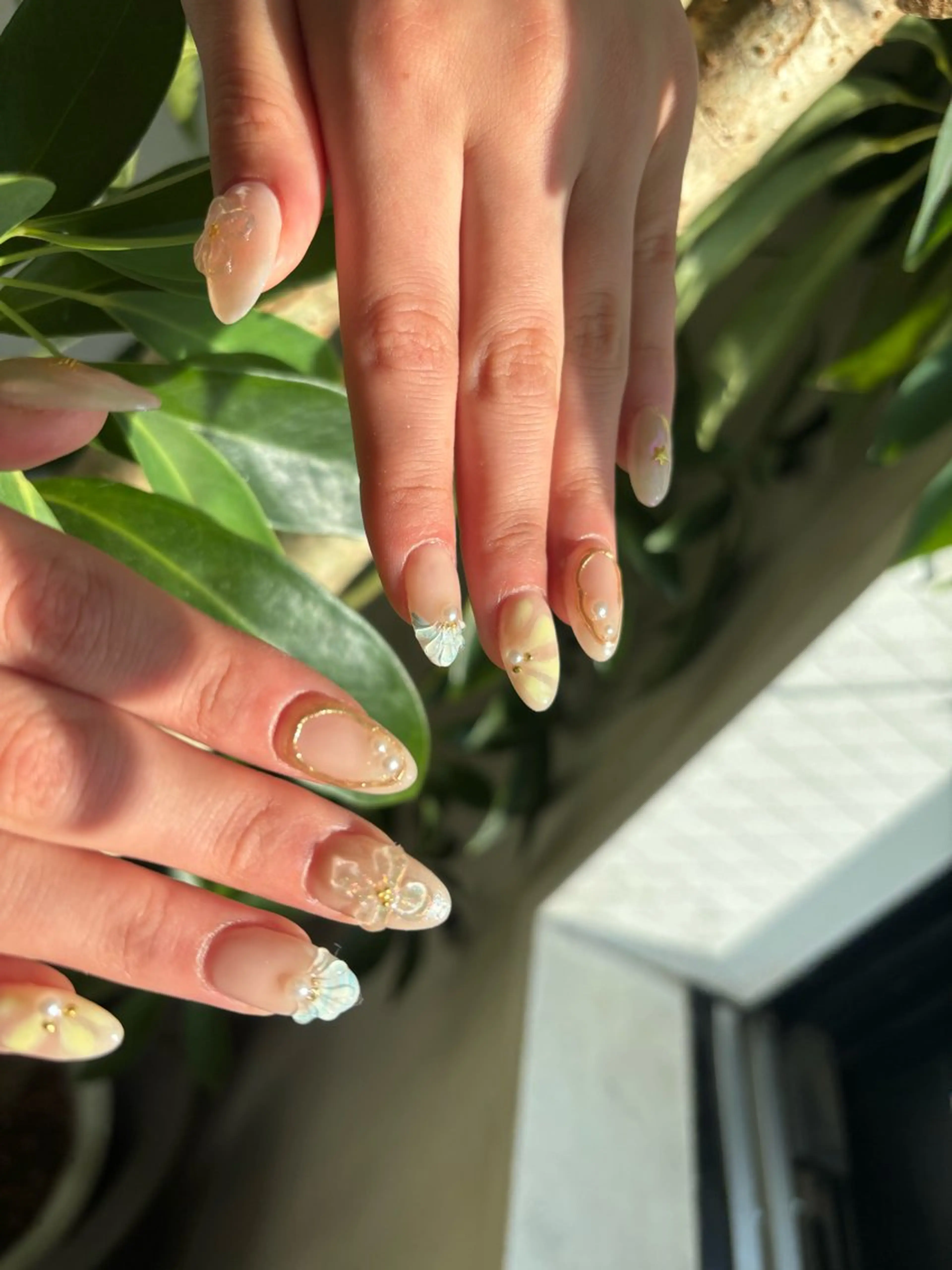 ネイル 長さ出し ハンドネイル ハンドケア HAL’s Nail Lab所属・HAL はるのネイルデザイン