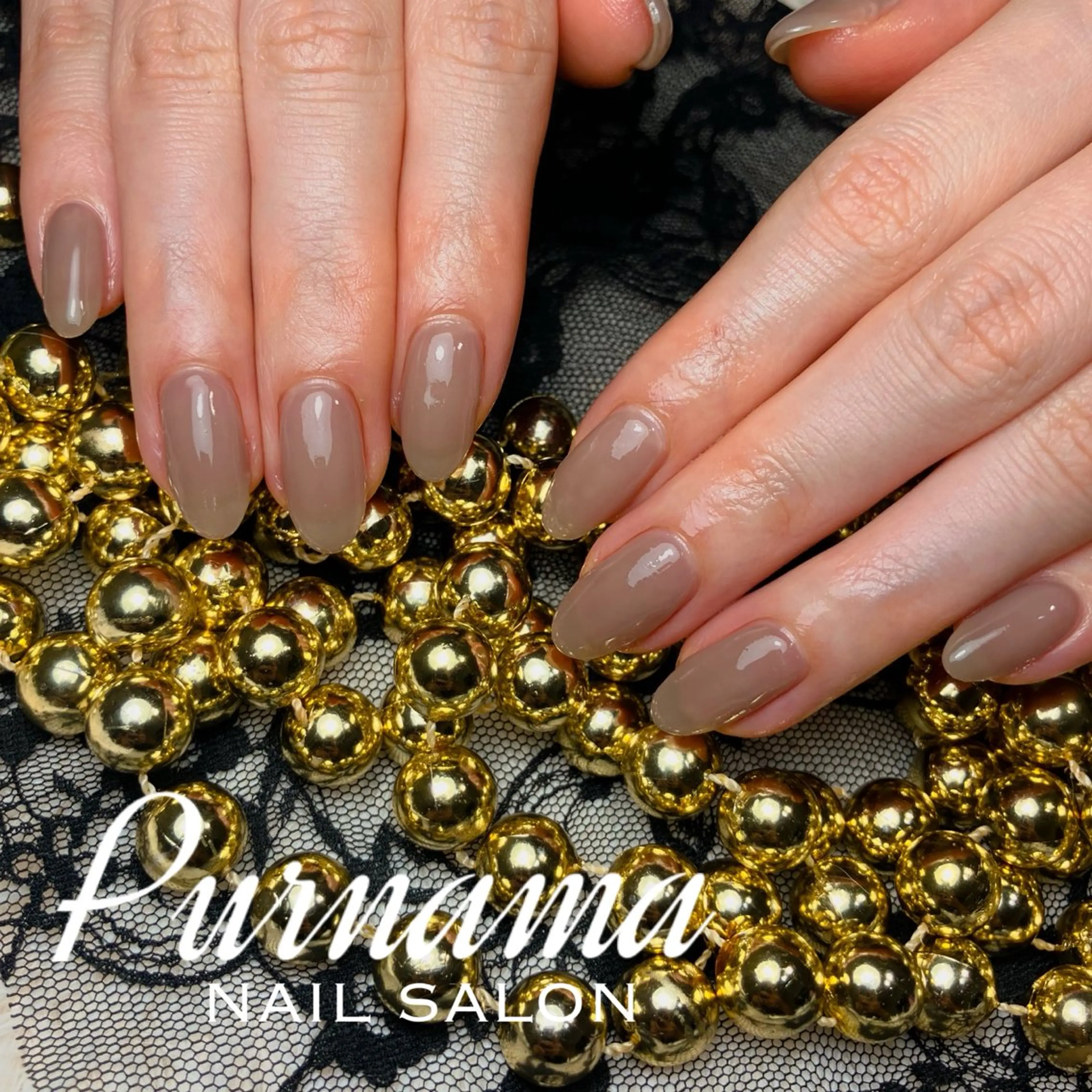 ネイル ハンドネイル Purnama(ﾌﾟﾙﾅﾓ)所属・Purnama あきのネイルデザイン