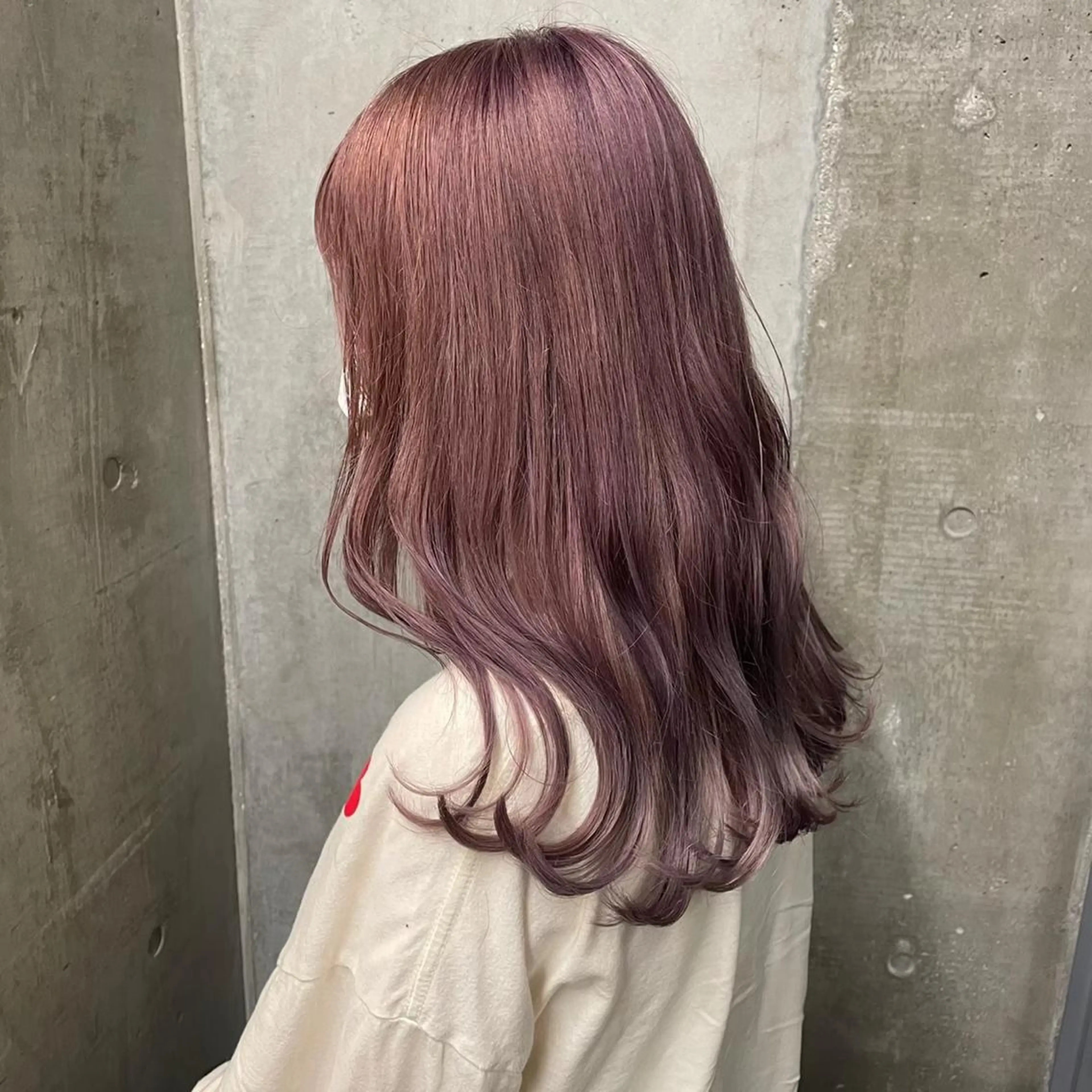 ロング カラー 土田かほ/本日🈳 透明感カラー🍃のヘアスタイル