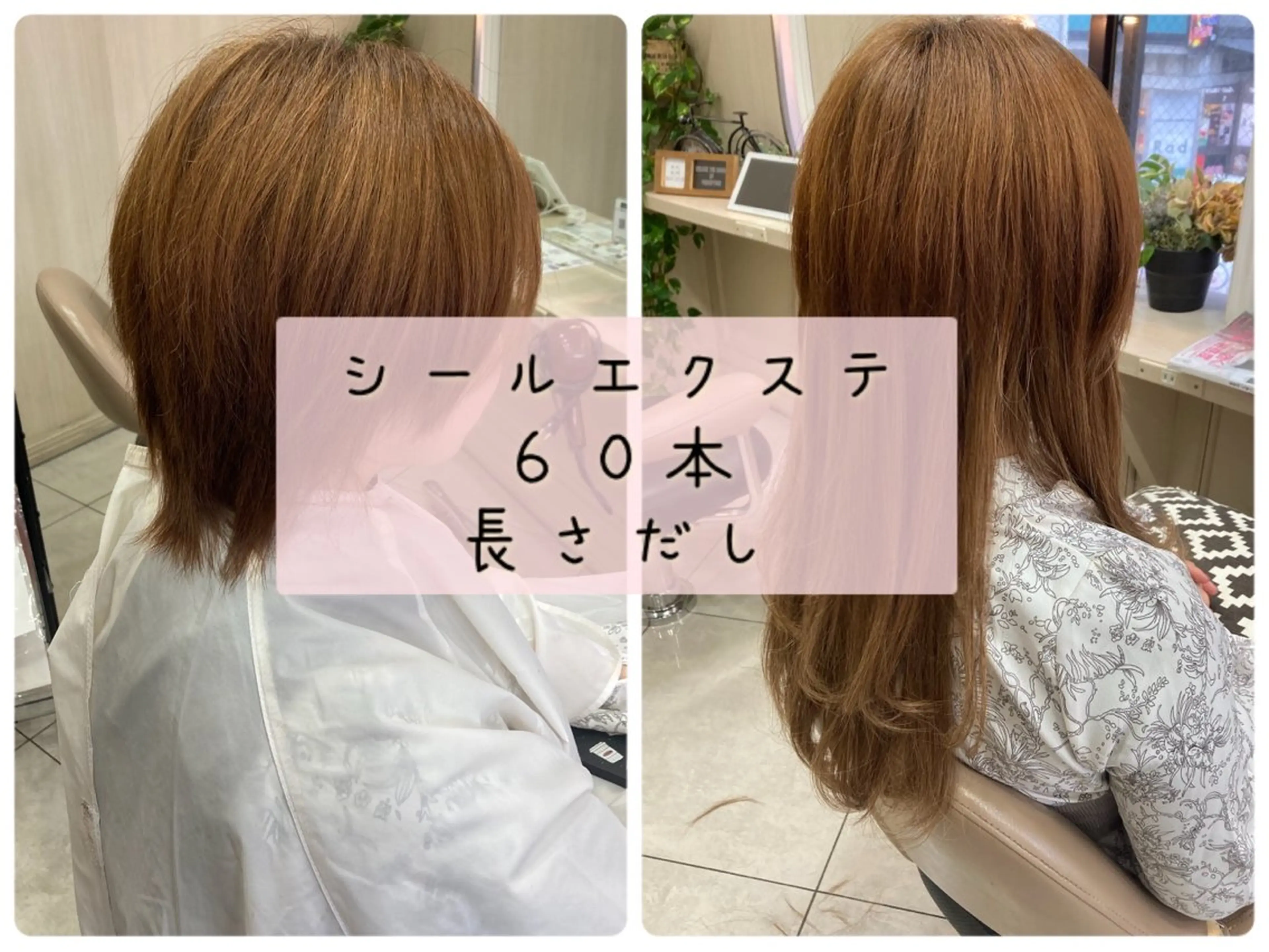 ハウス山下あやか 成人式カットカラーのヘアスタイル