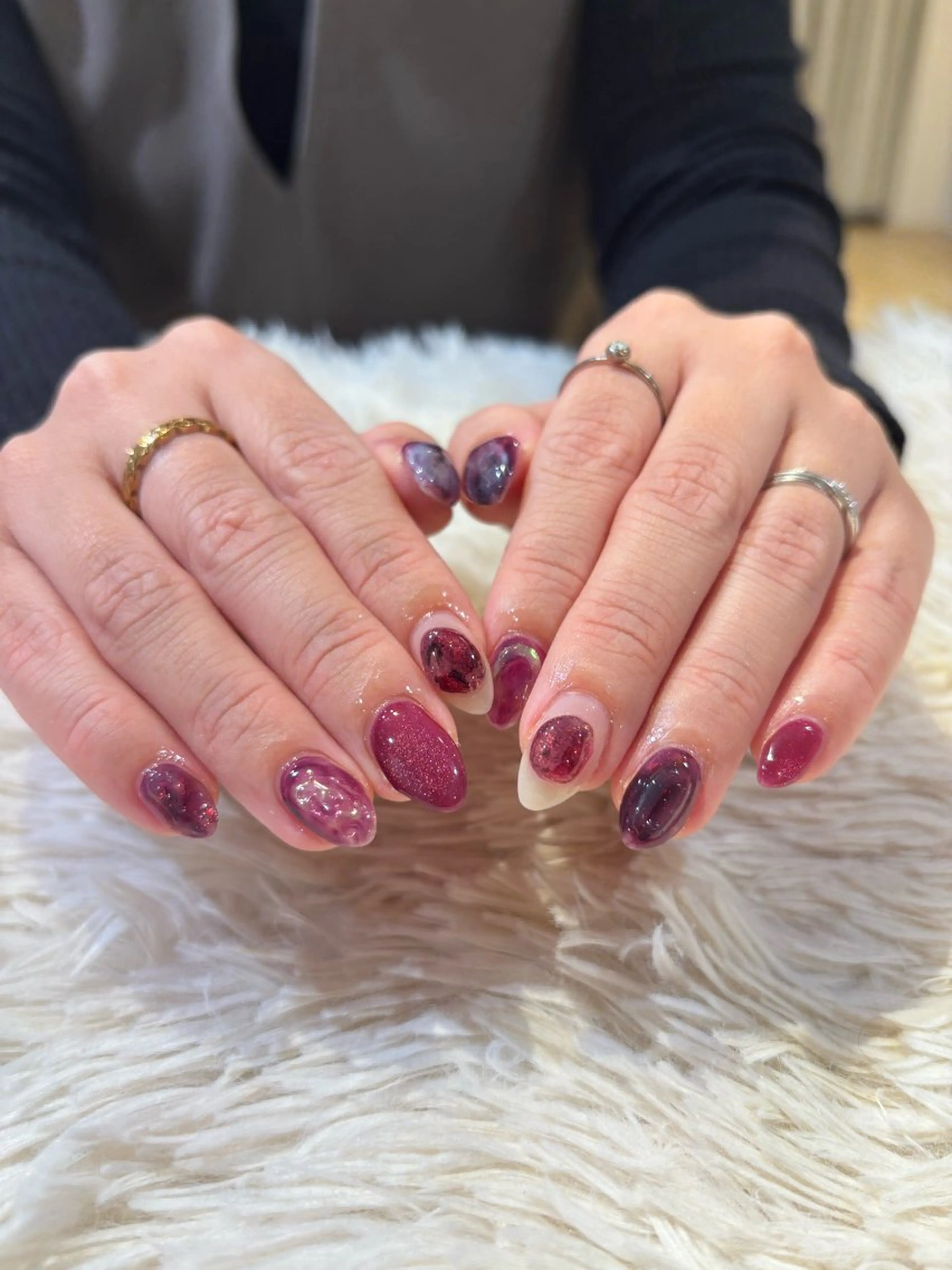 ネイル ハンドネイル 🤍 YUI 🤍のネイルデザイン