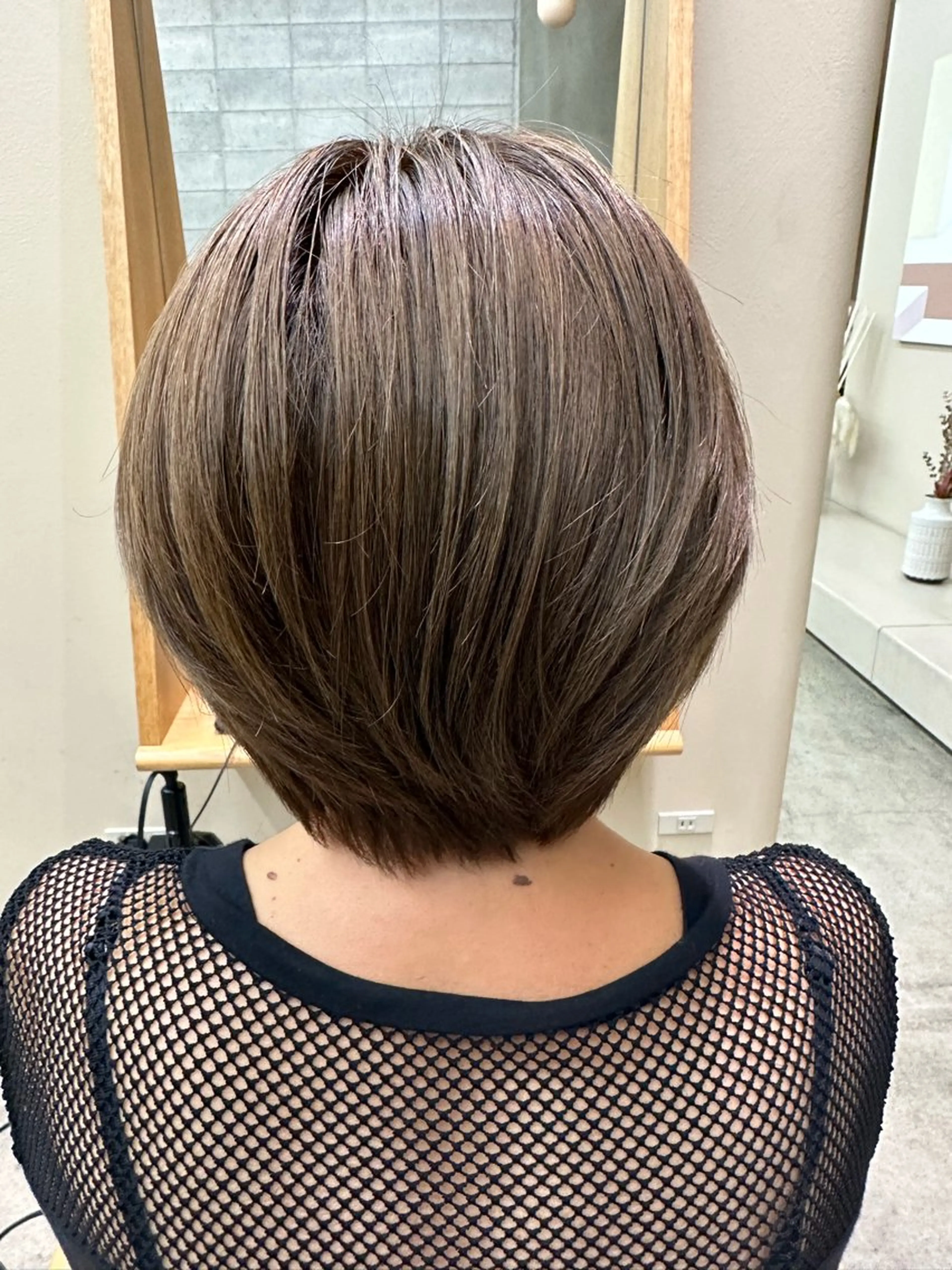 ショート カラー hair make ONE007　辻堂所属・北條 雅樹のヘアスタイル