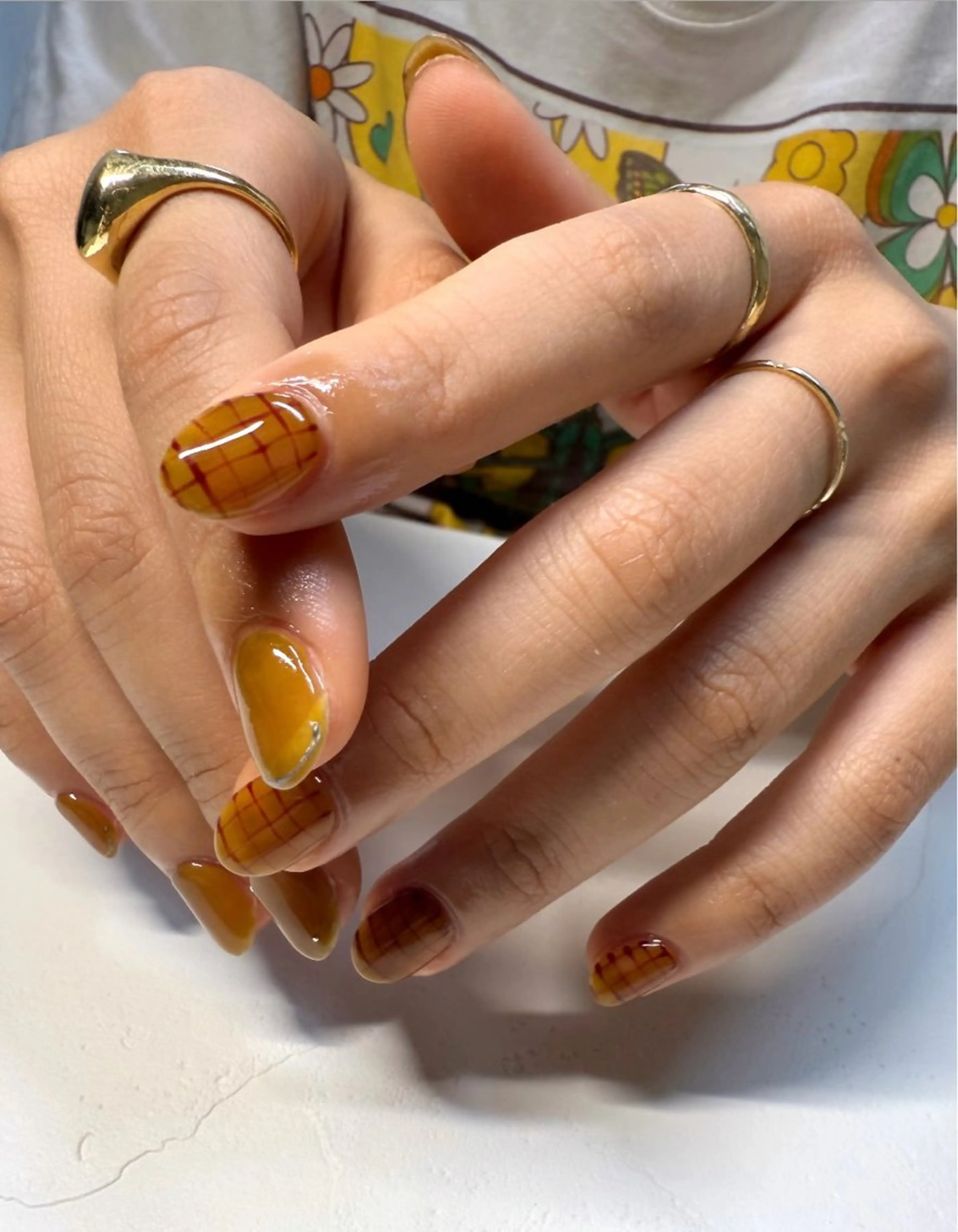 ネイル ハンドネイル mai♡マグネット/ ニュアンス/マツパのマツエク・マツパデザイン