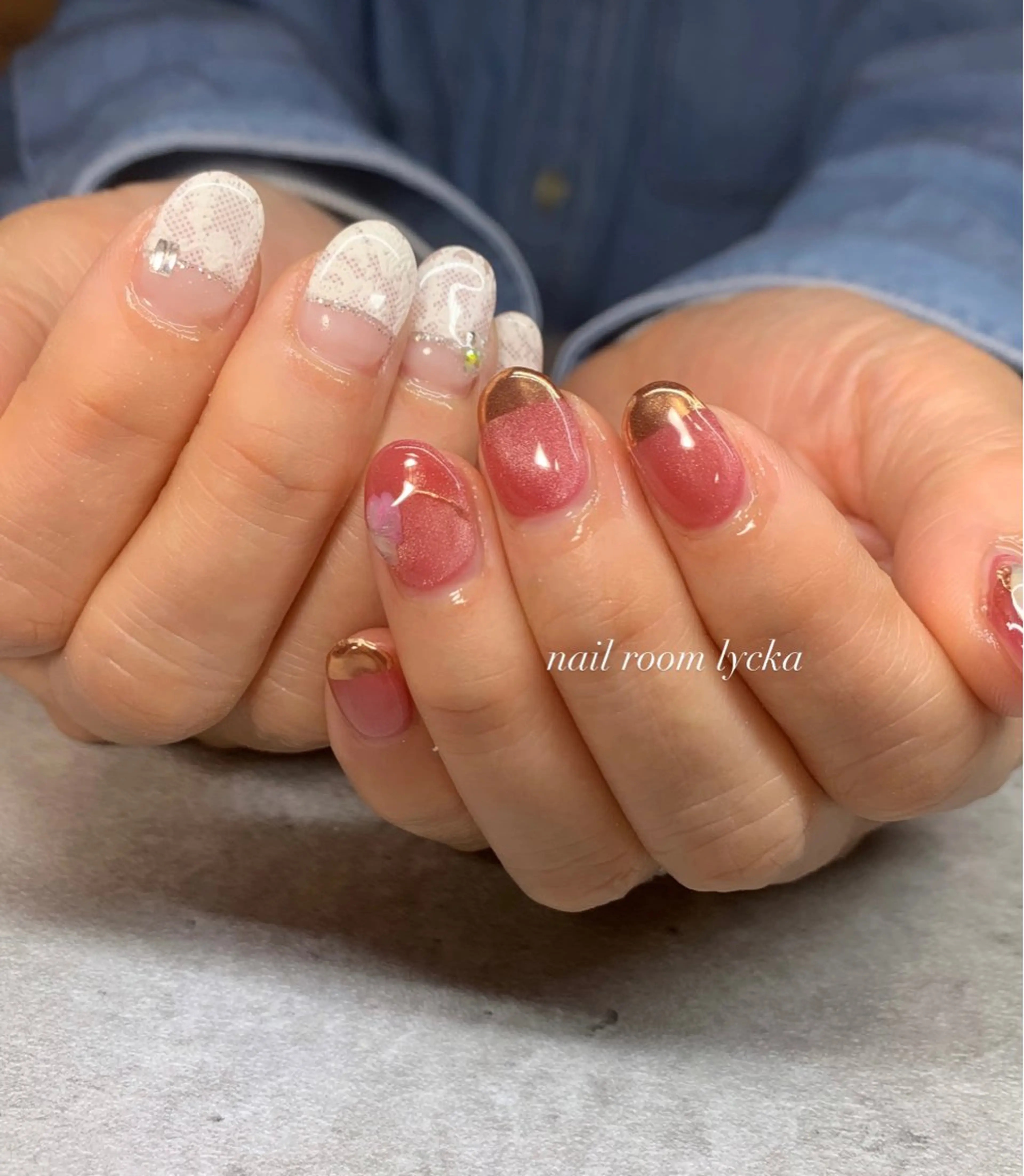 ネイル ﾈｲﾙﾙｰﾑﾘｯｶ 𝐦𝐚𝐲𝐮のネイルデザイン