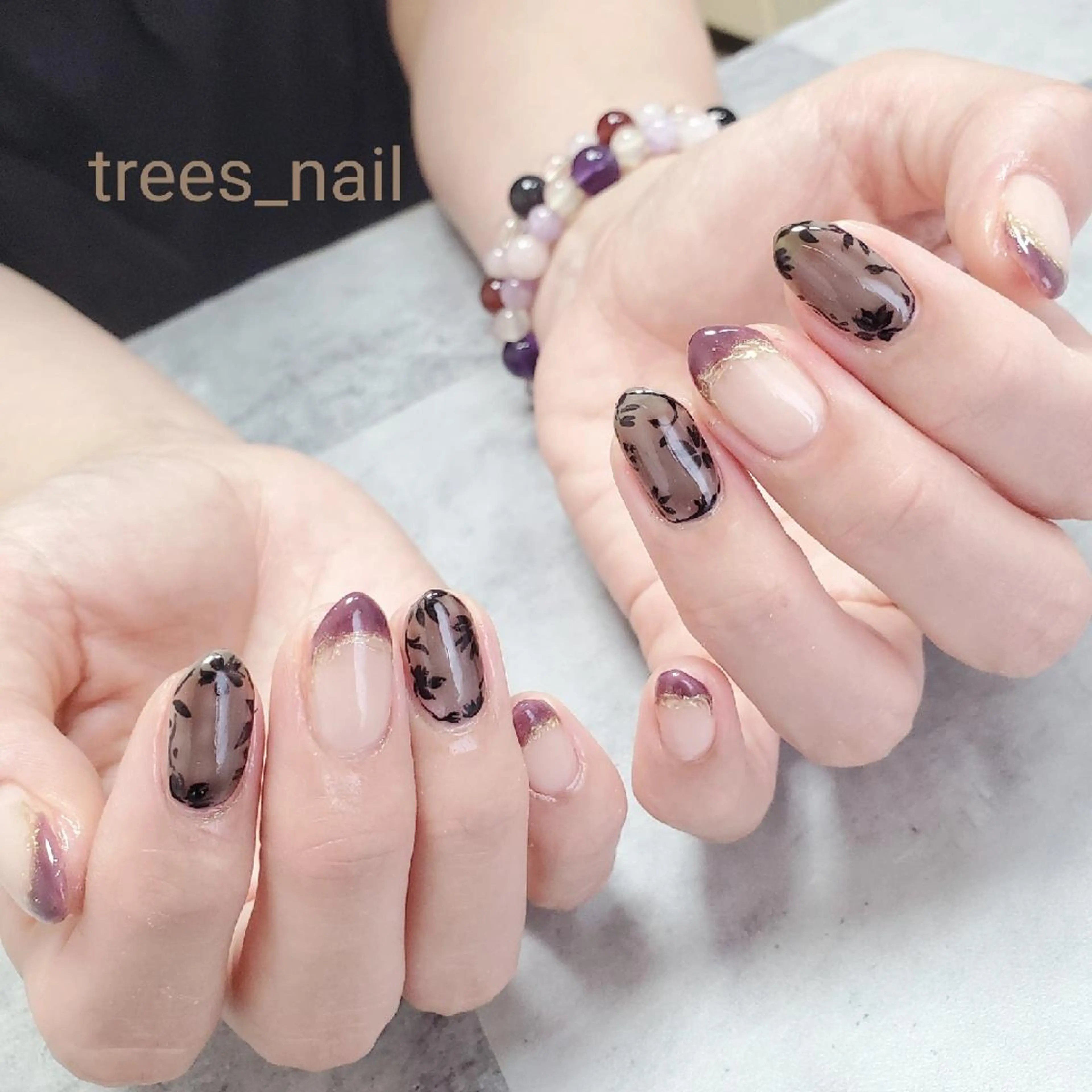 ネイル trees_ nailのネイルデザイン