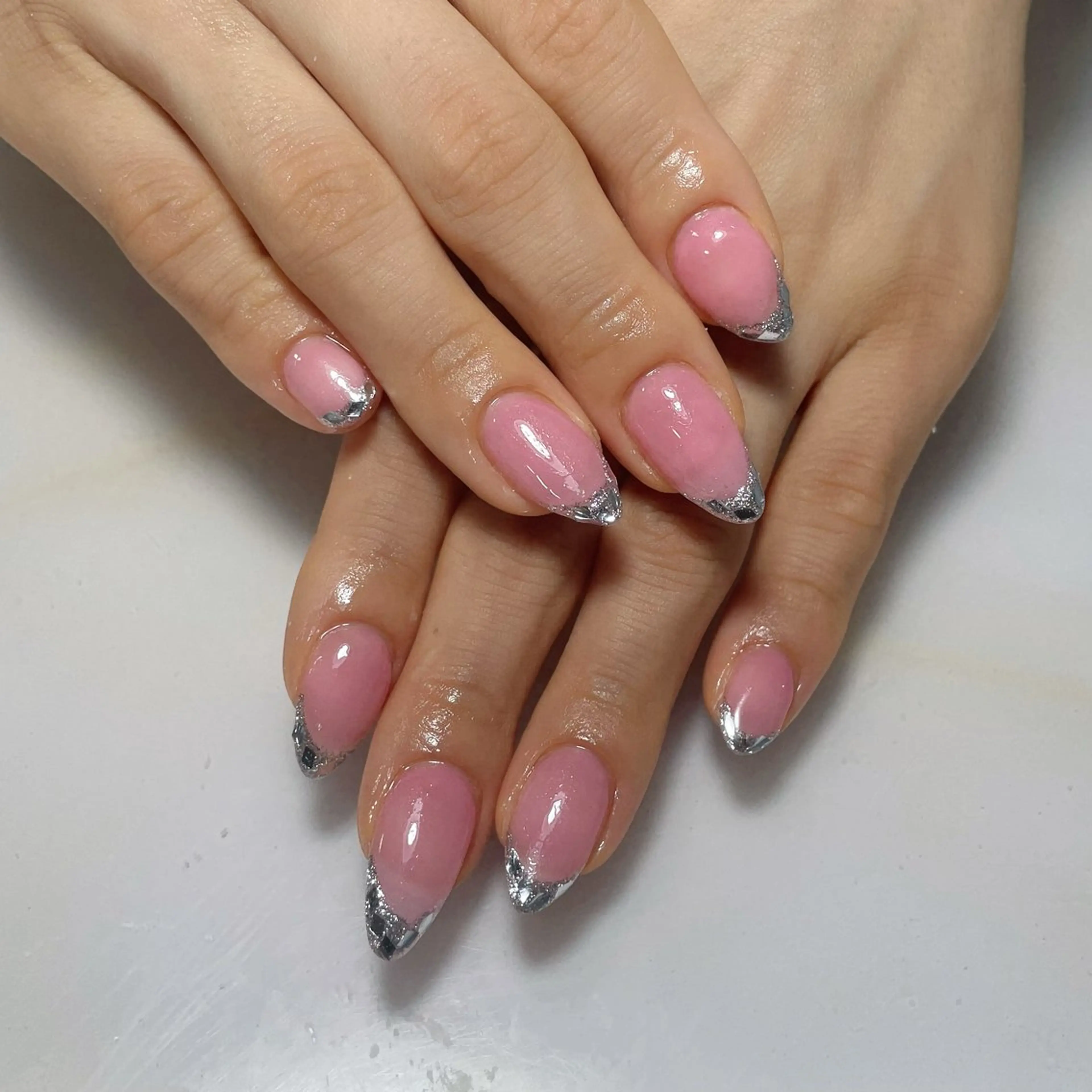 ネイル アートネイル フレンチネイル ジェルネイル グラデーション 韓国ネイル 久保田 マリコのネイルデザイン