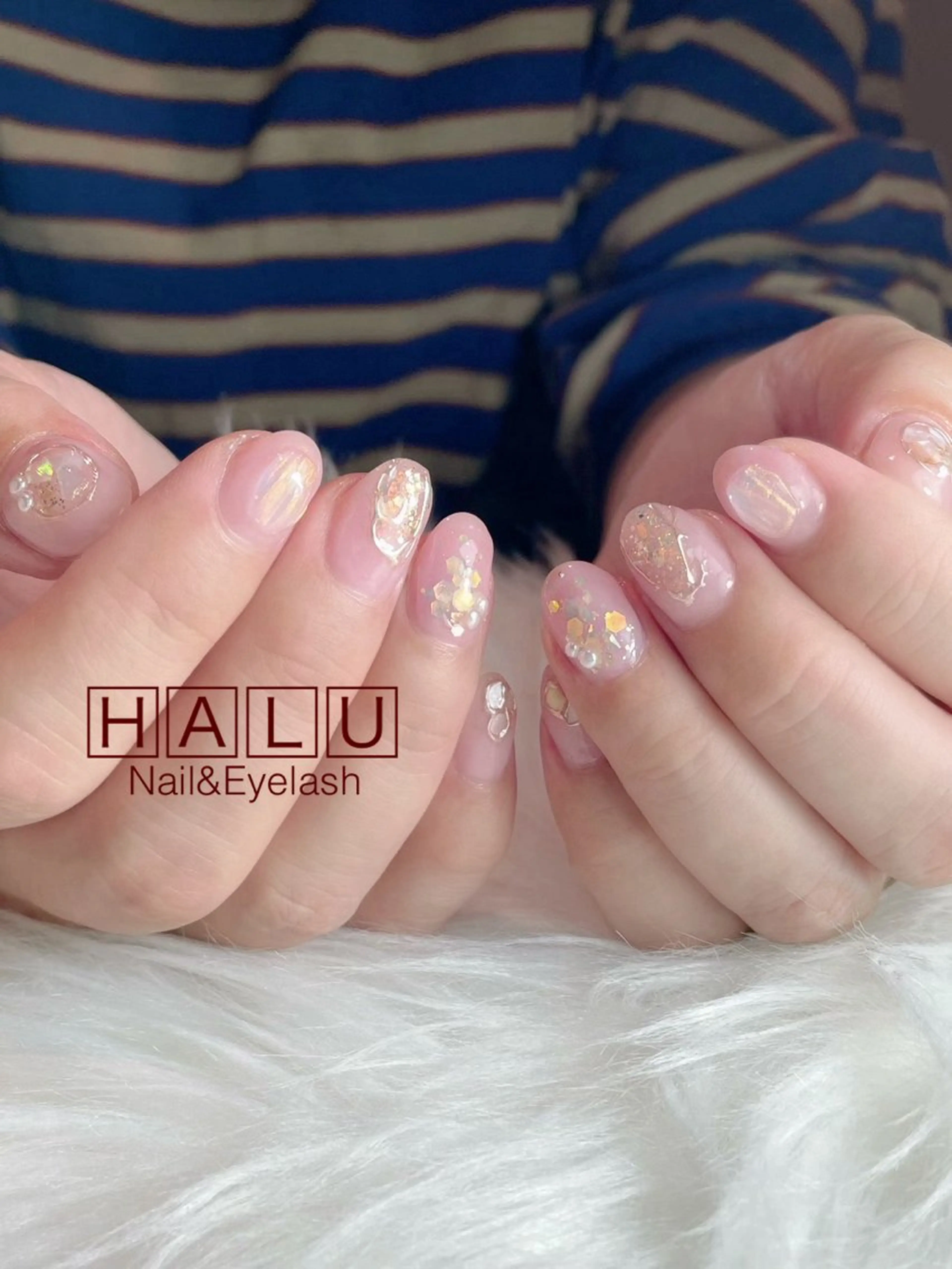 ネイル キラキラネイル HALU ハルのネイルデザイン