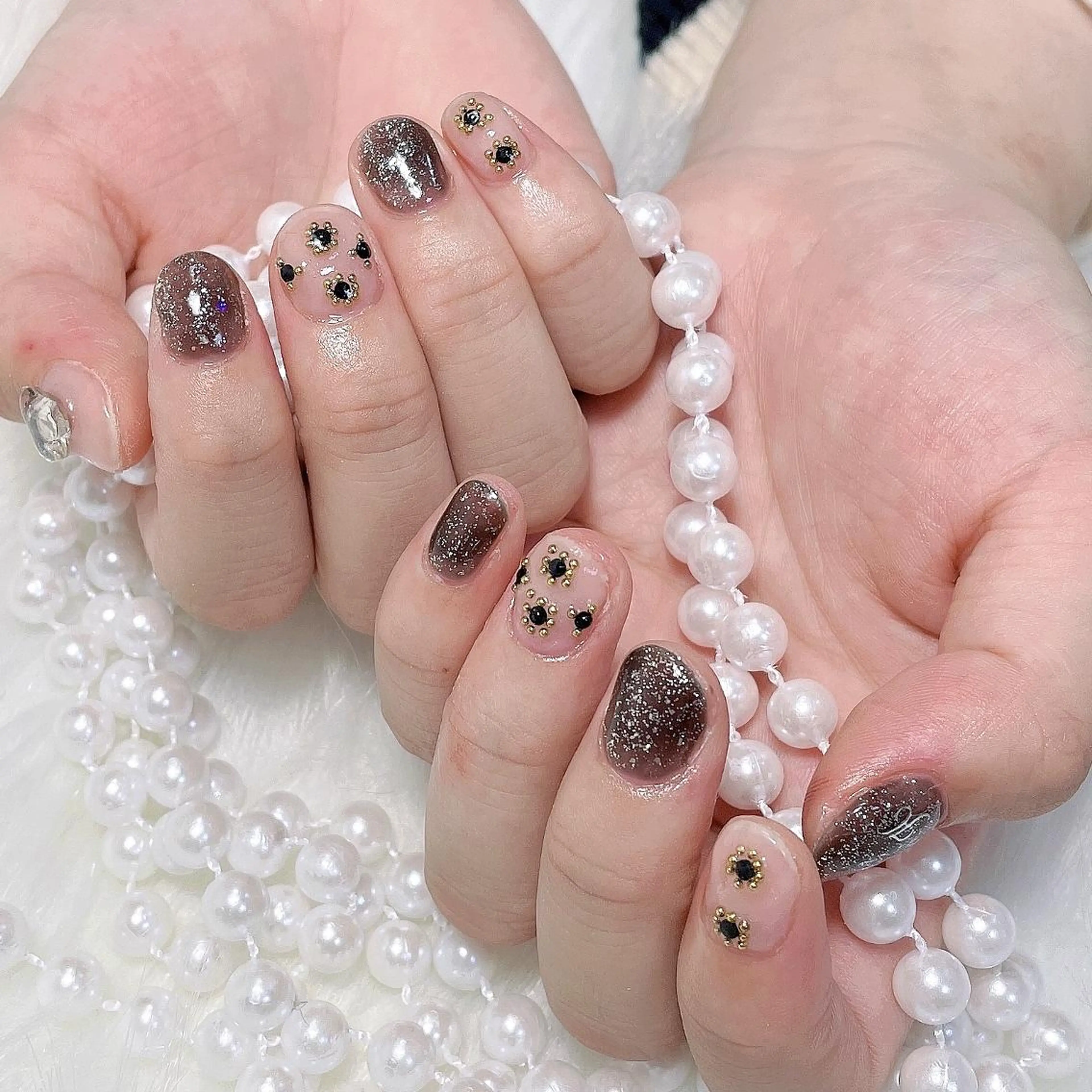 【Hand】オフなし‼️💕持ち込みデザイン💞アート４本まで4000の写真