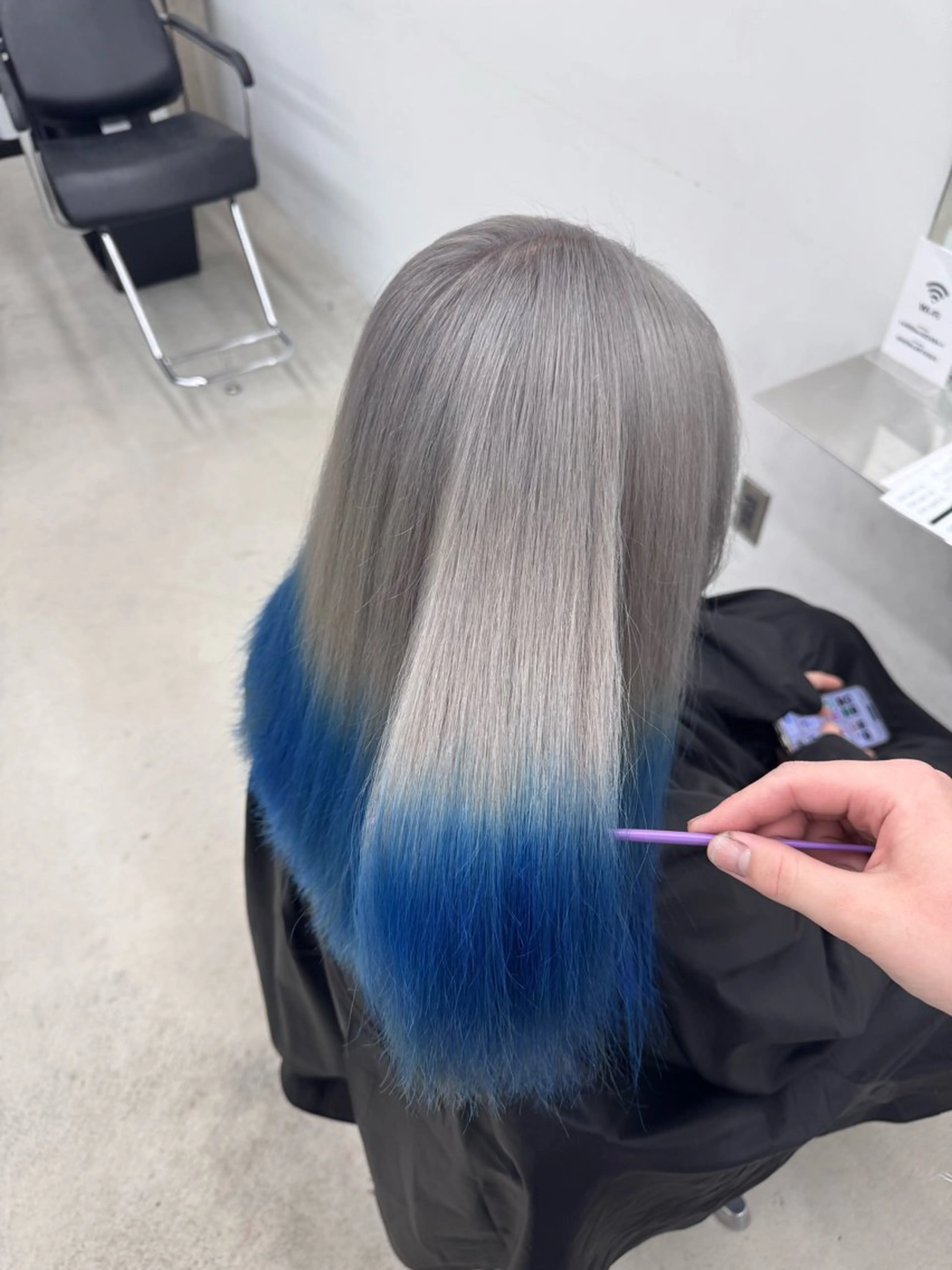 カラー ヘアカラー 和木坂 日美のヘアスタイル