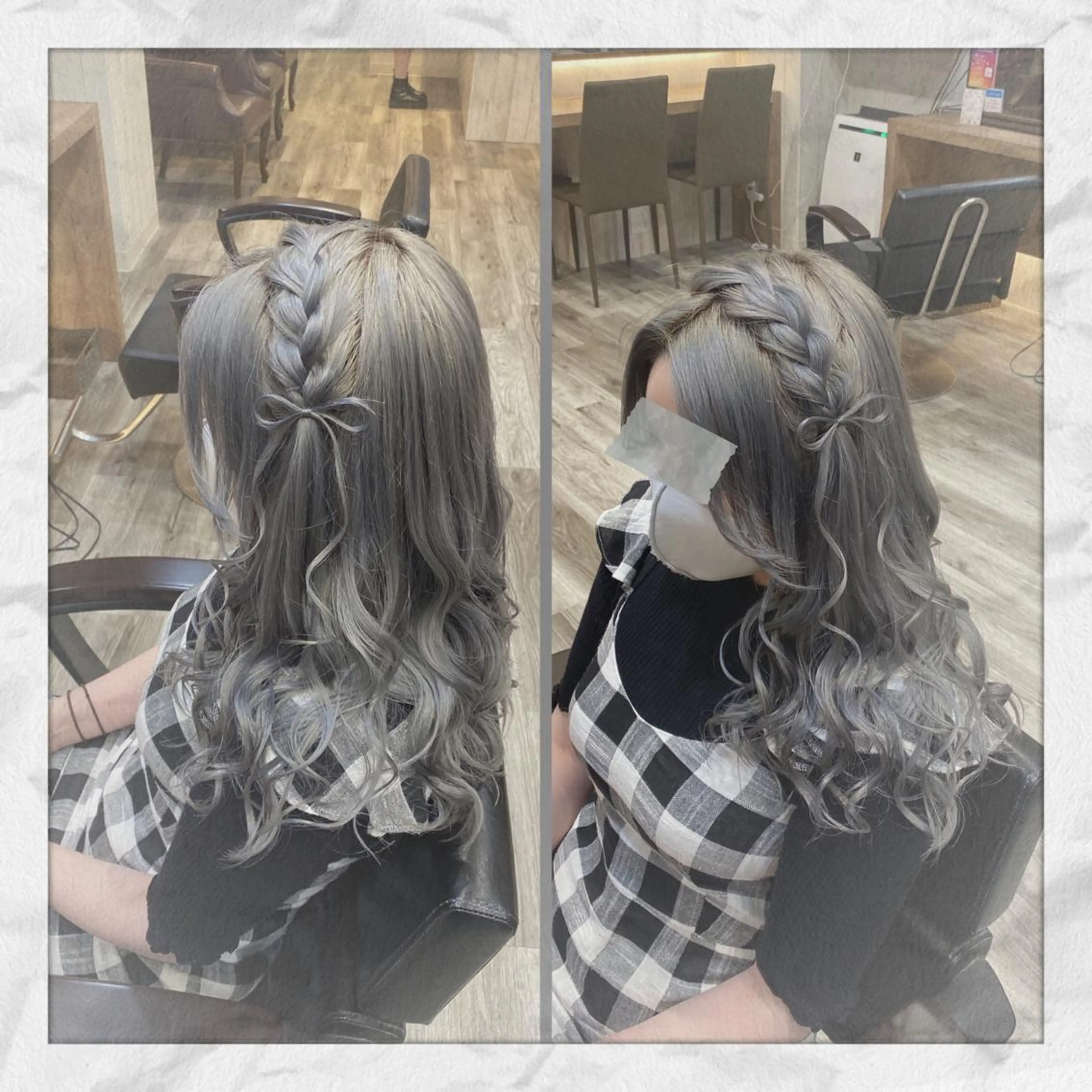 セミロング ヘアアレンジ ヘアセット ヘアセット/着付け 𓇼 松本 夏美𓇼のヘアスタイル