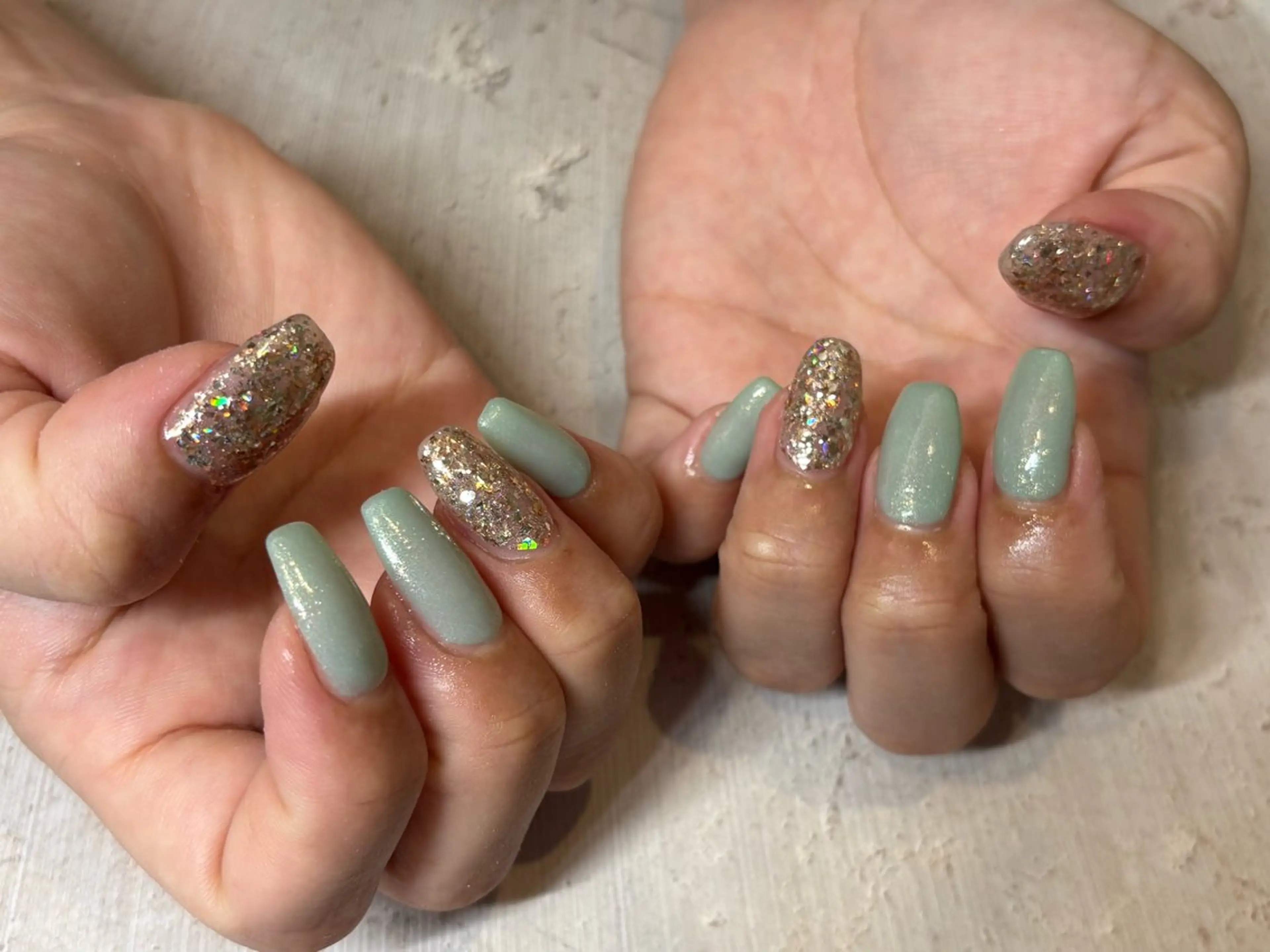 ネイル CoCoplus所属・mio 🌙͙𓍼 米泉店のネイルデザイン