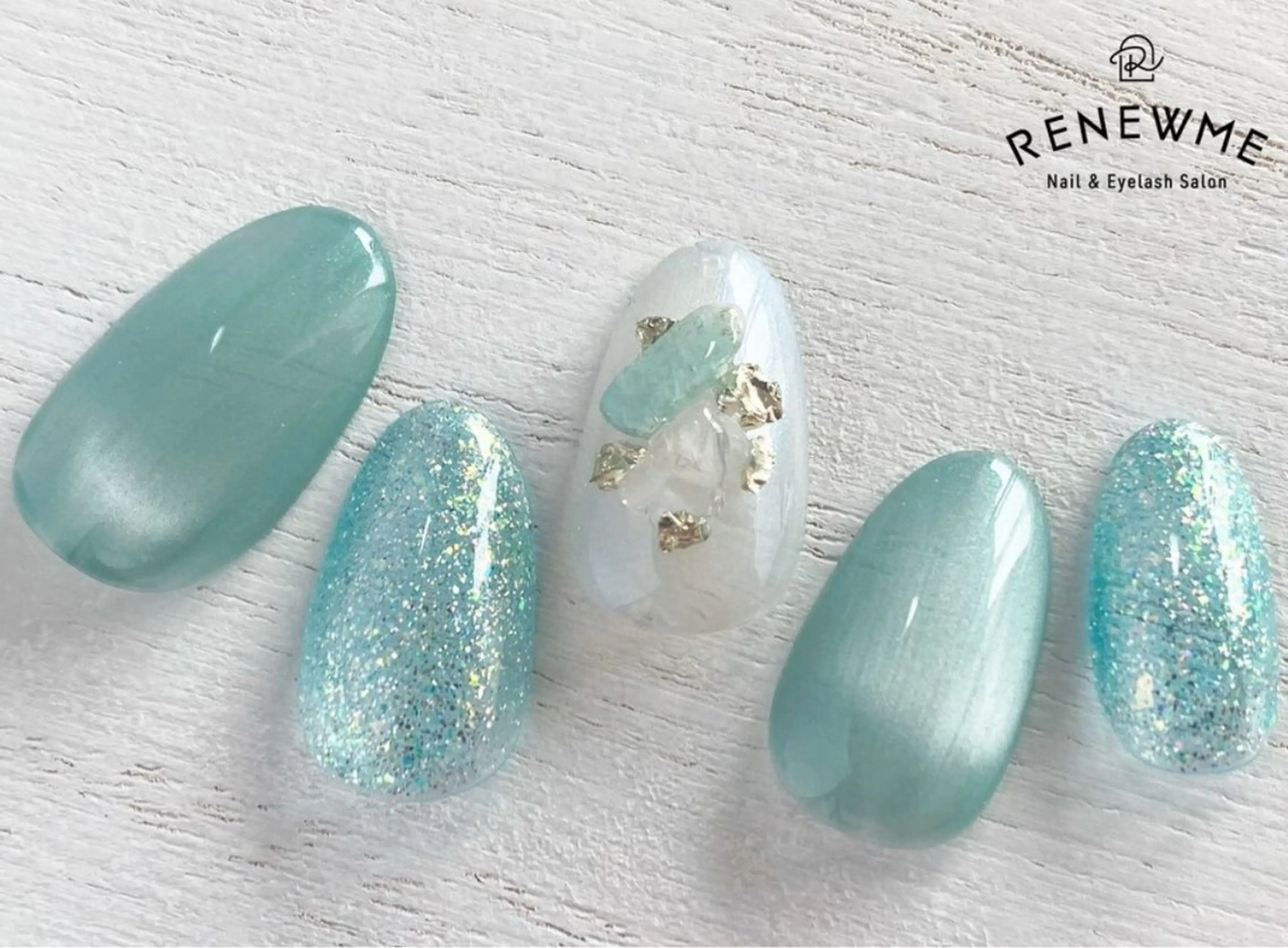 ネイル レニューム祖師ヶ谷大蔵店所属・RENEWME Senaのネイルデザイン