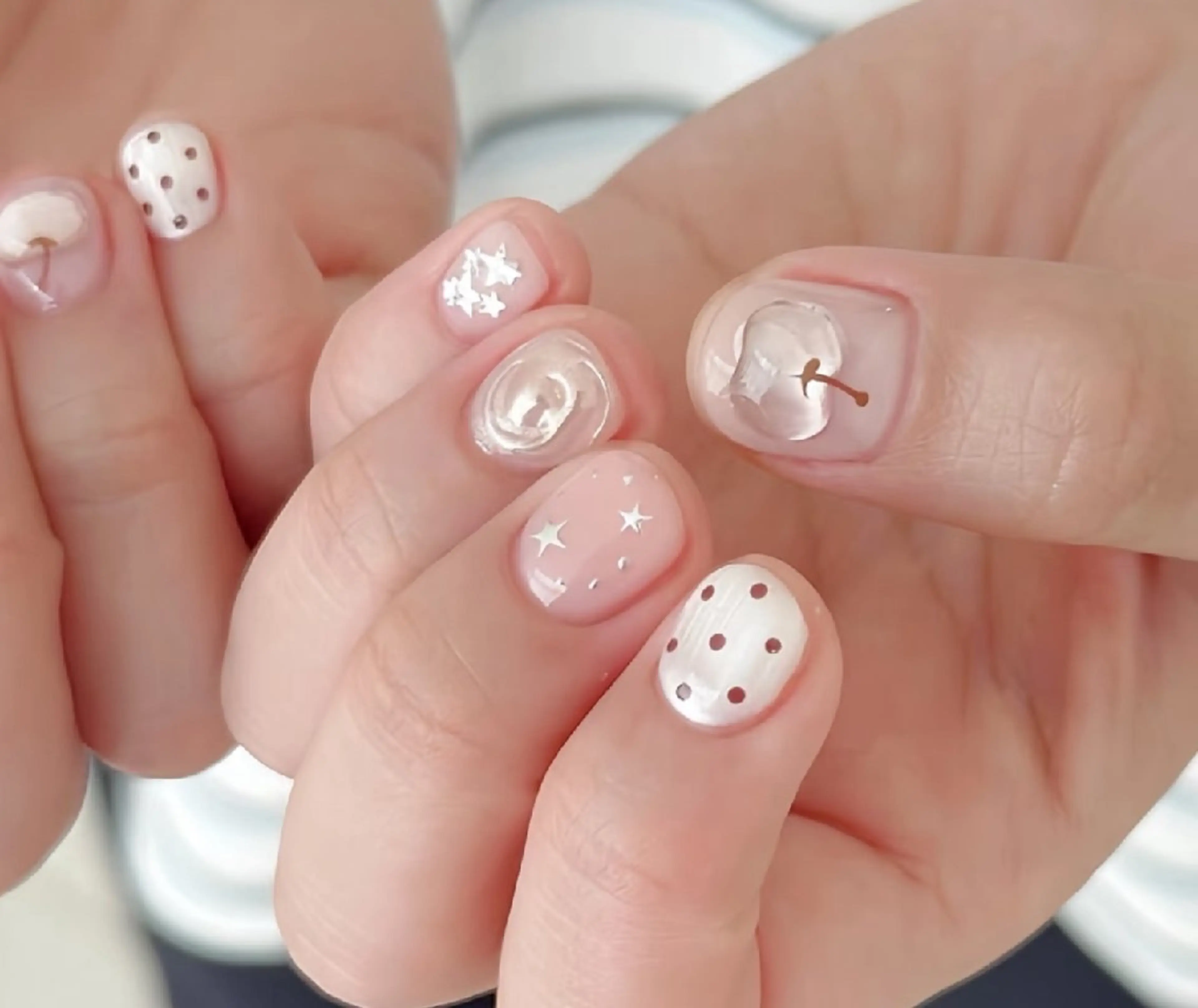 ネイル ハンドネイル パラジェル＆フィルイン取り扱いサロンSol Nail所属・Sol Nail ミネのネイルデザイン