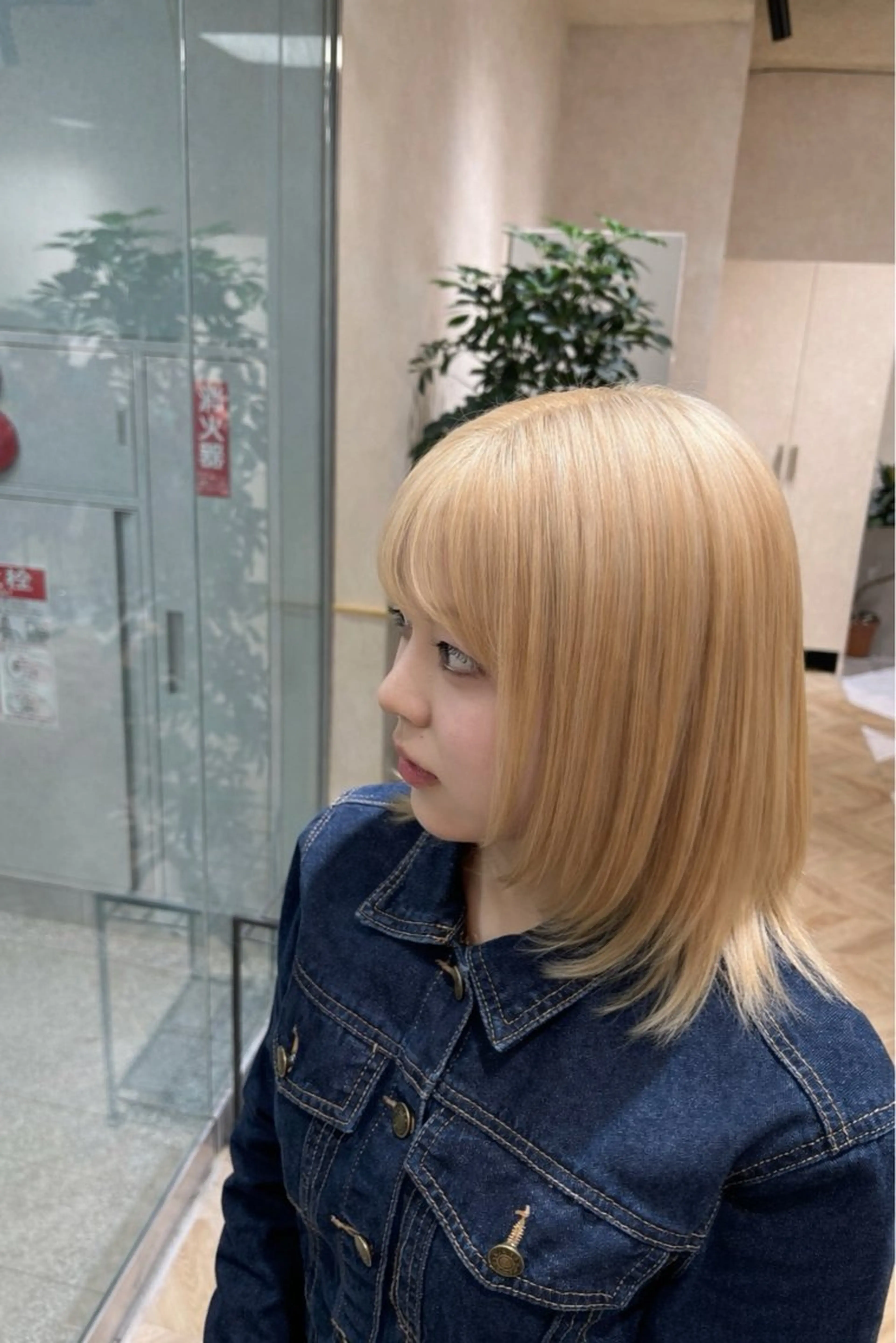 ショート ヘアカラー 🩶ハイトーン🖤 URARAのヘアスタイル